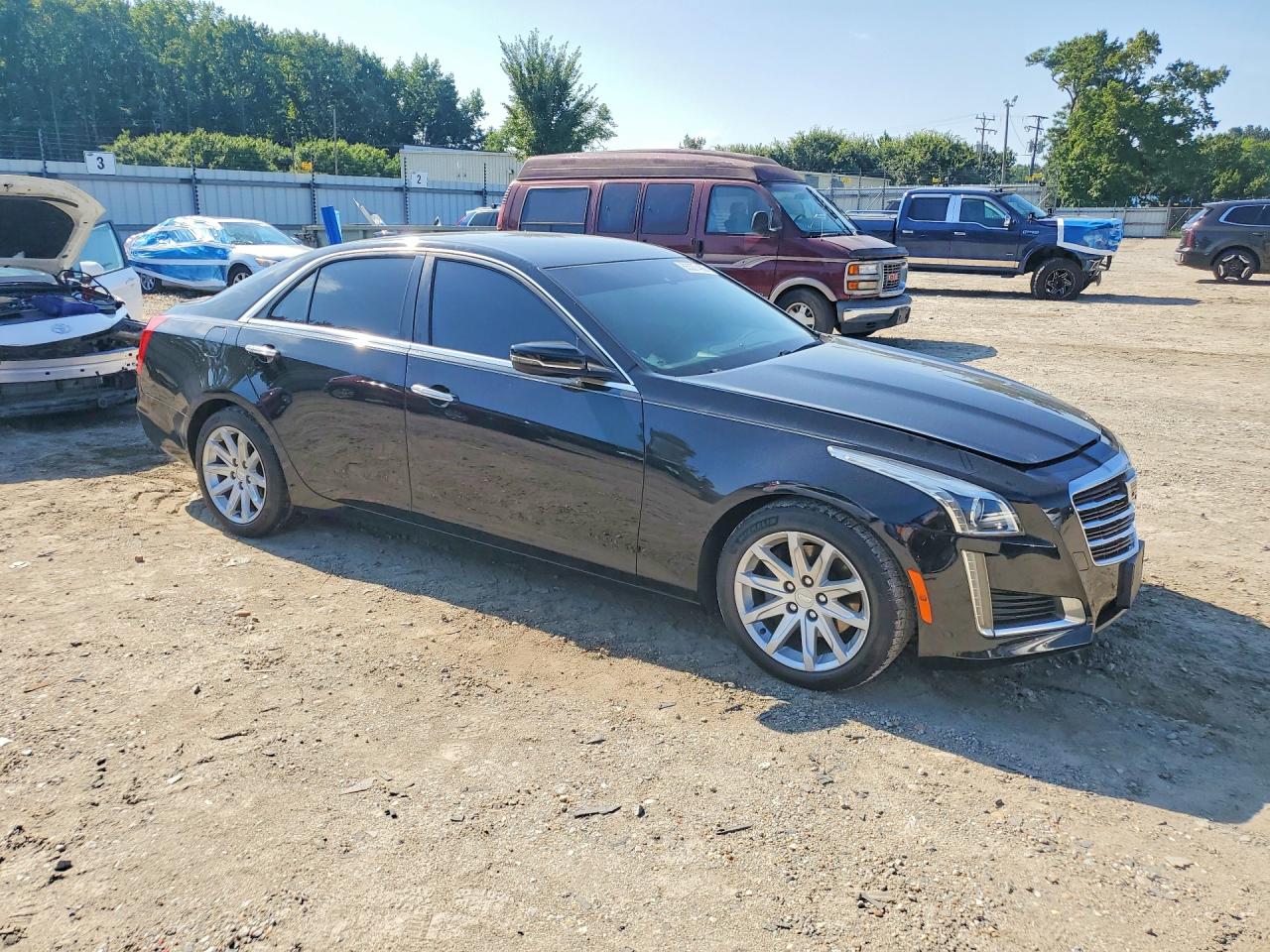 2015 Cadillac Cts Black vin: 1G6AP5SX1F0128654