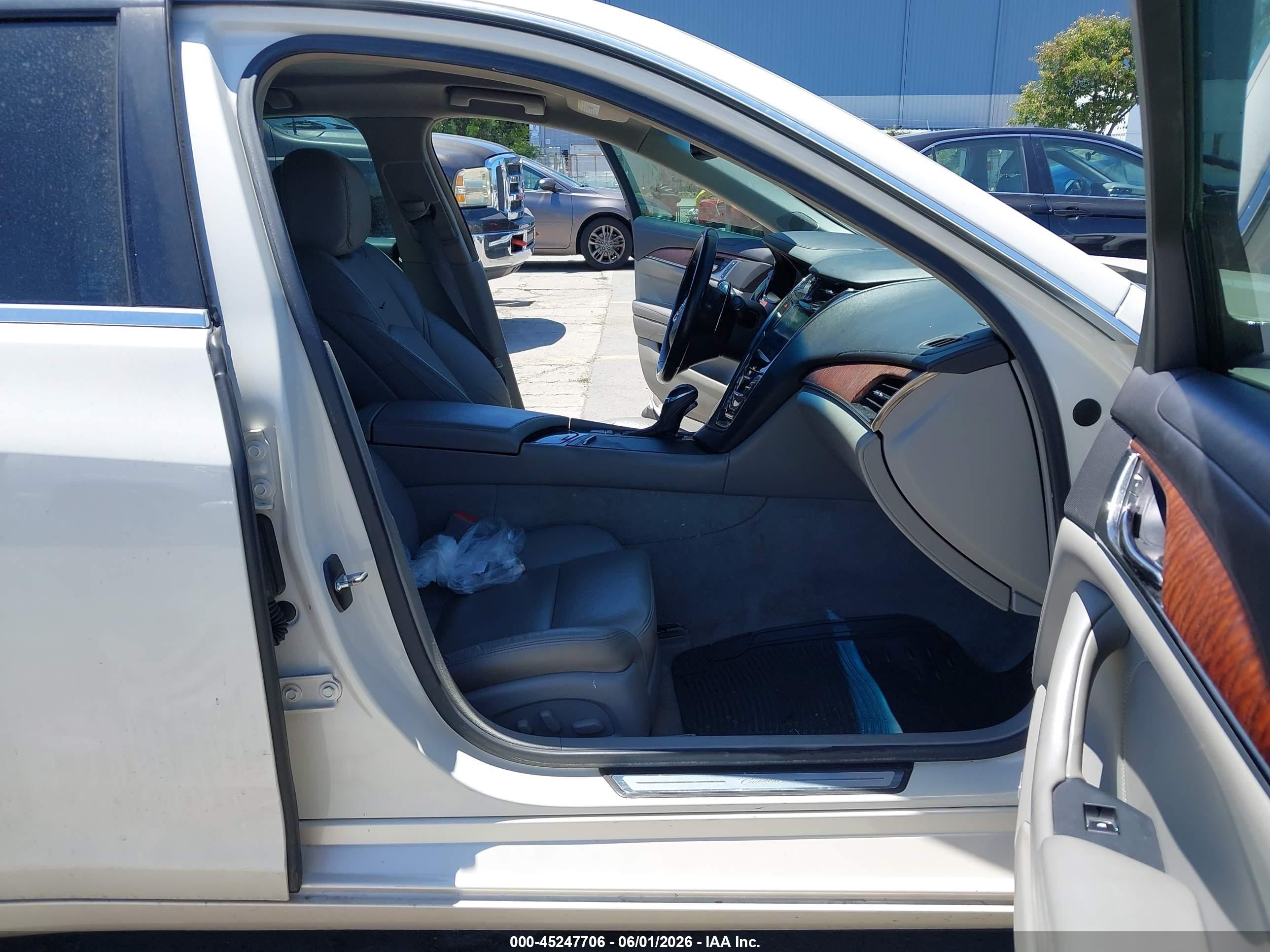 2014 Cadillac Cts Standard White vin: 1G6AP5SX2E0188215