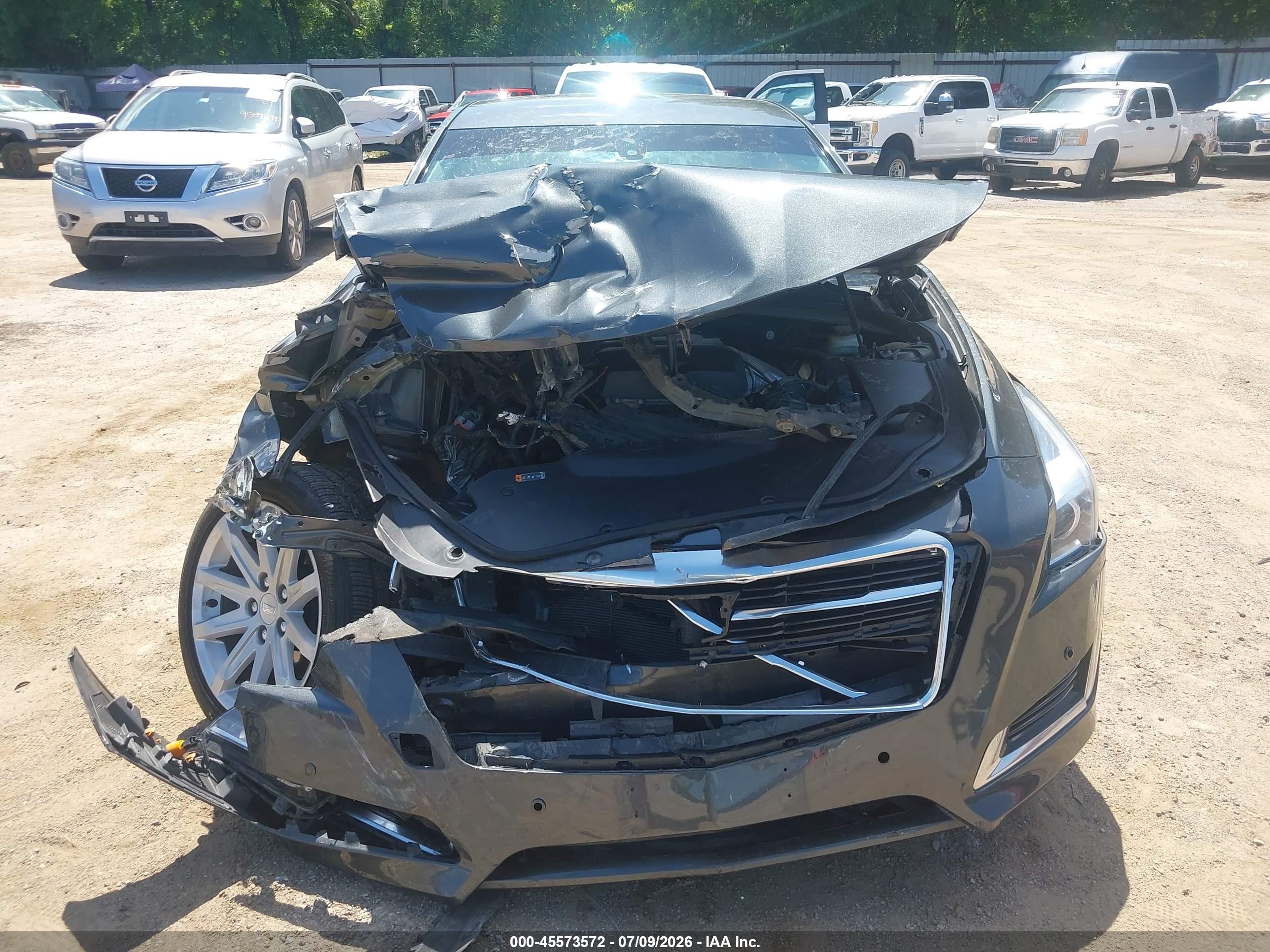 2015 Cadillac Cts Standard Gray vin: 1G6AP5SX2F0118392