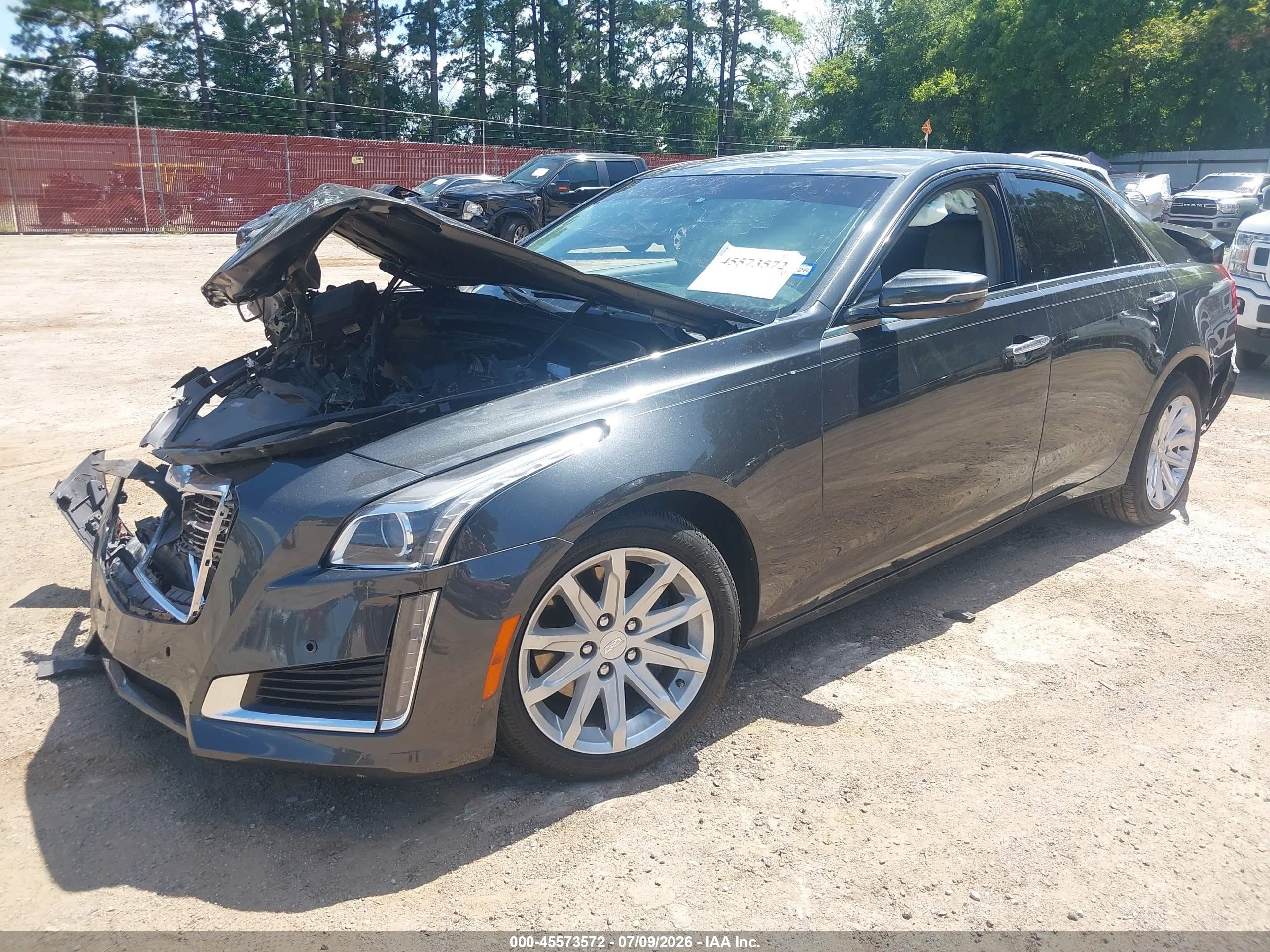 2015 Cadillac Cts Standard Gray vin: 1G6AP5SX2F0118392