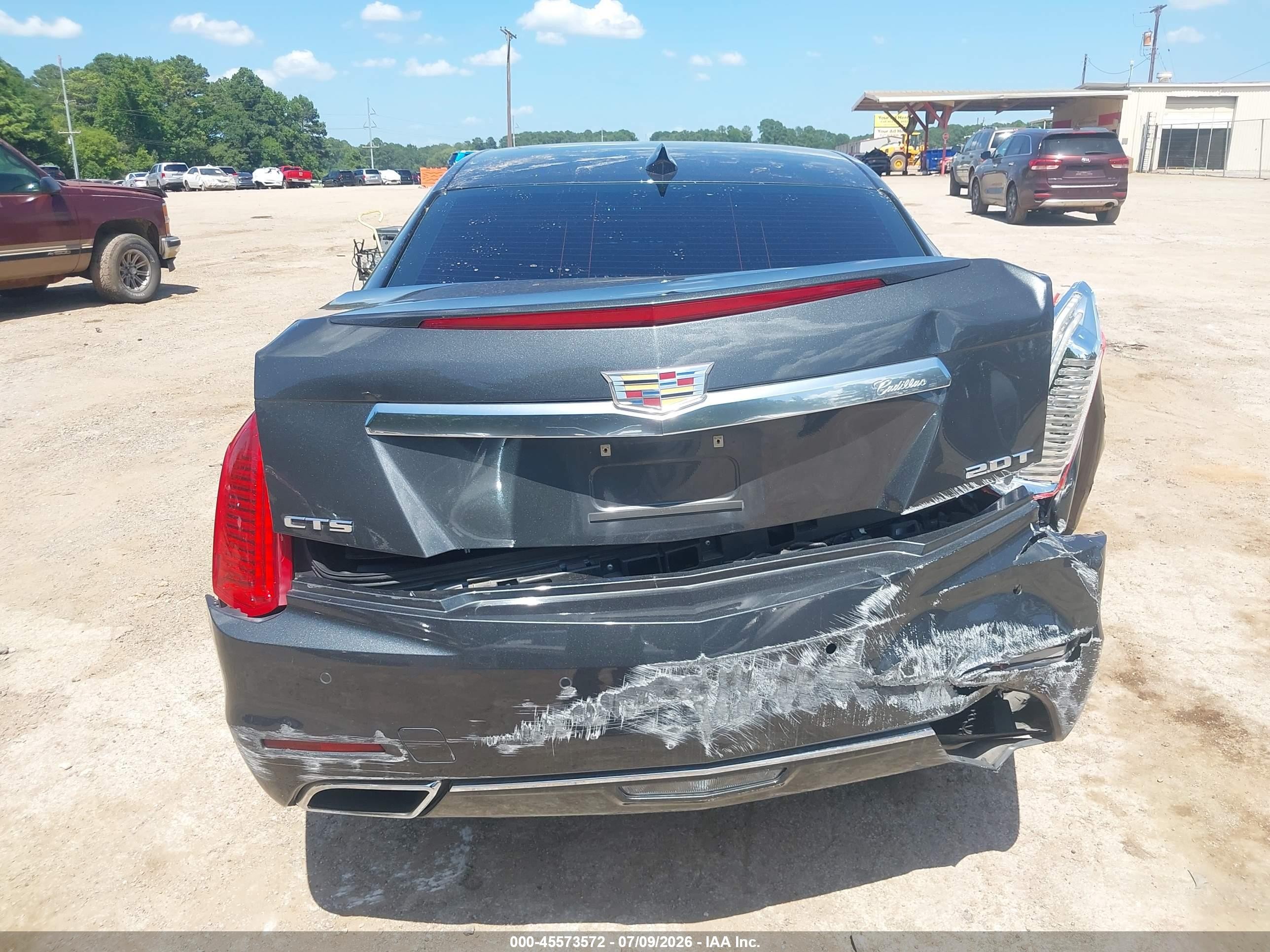 2015 Cadillac Cts Standard Gray vin: 1G6AP5SX2F0118392