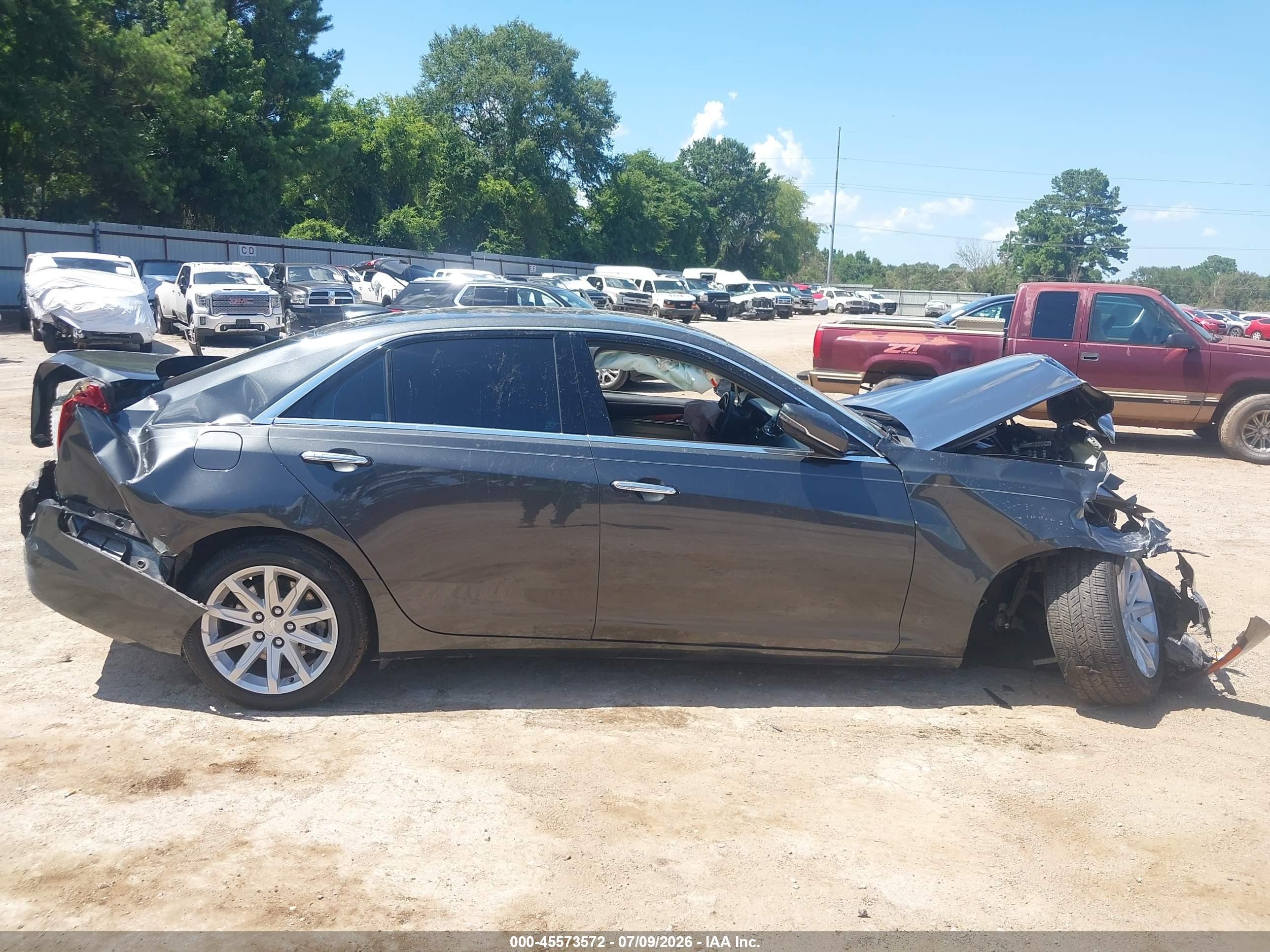 2015 Cadillac Cts Standard Gray vin: 1G6AP5SX2F0118392