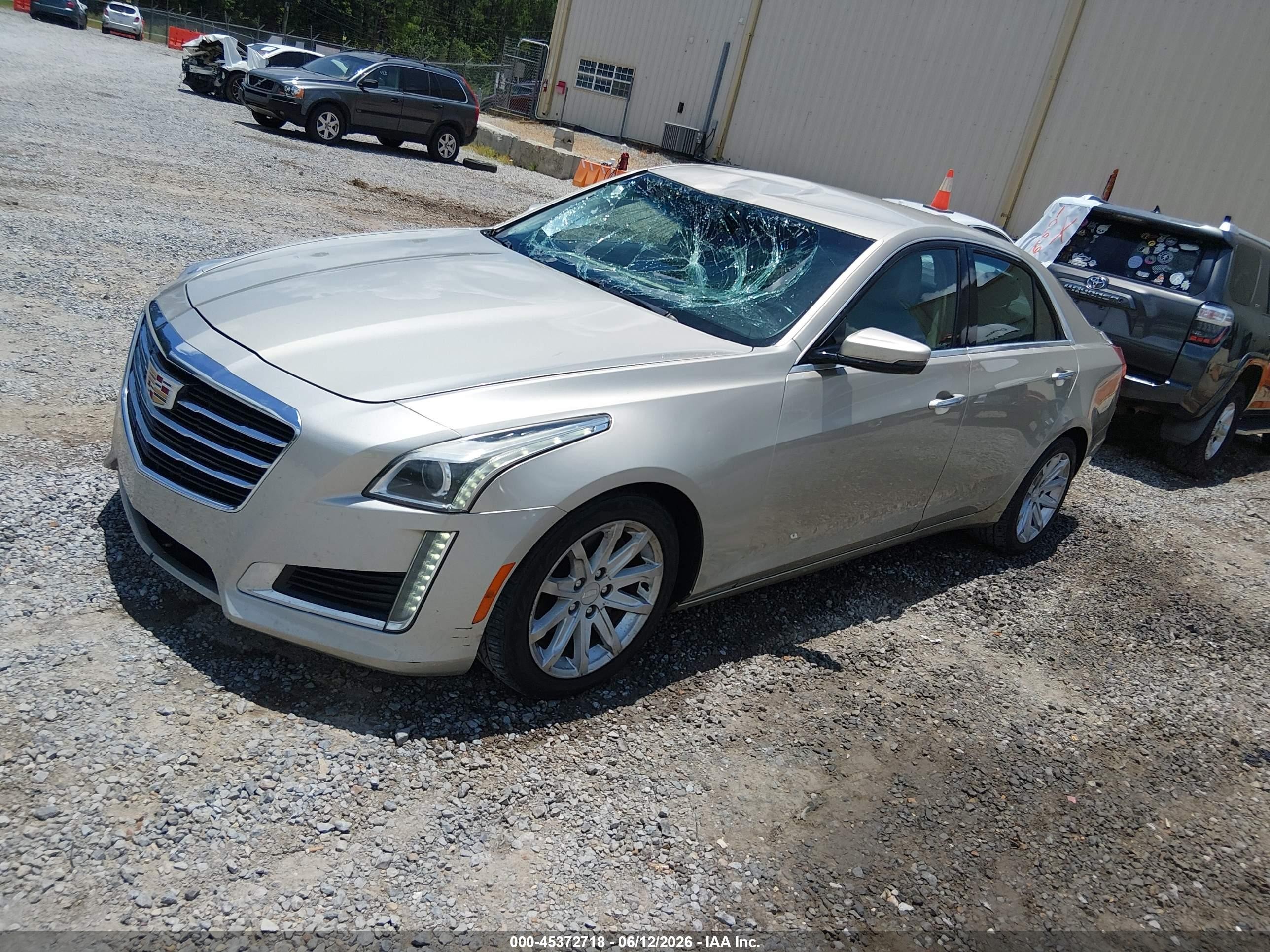 2015 Cadillac Cts Standard Beige vin: 1G6AP5SX2F0128095