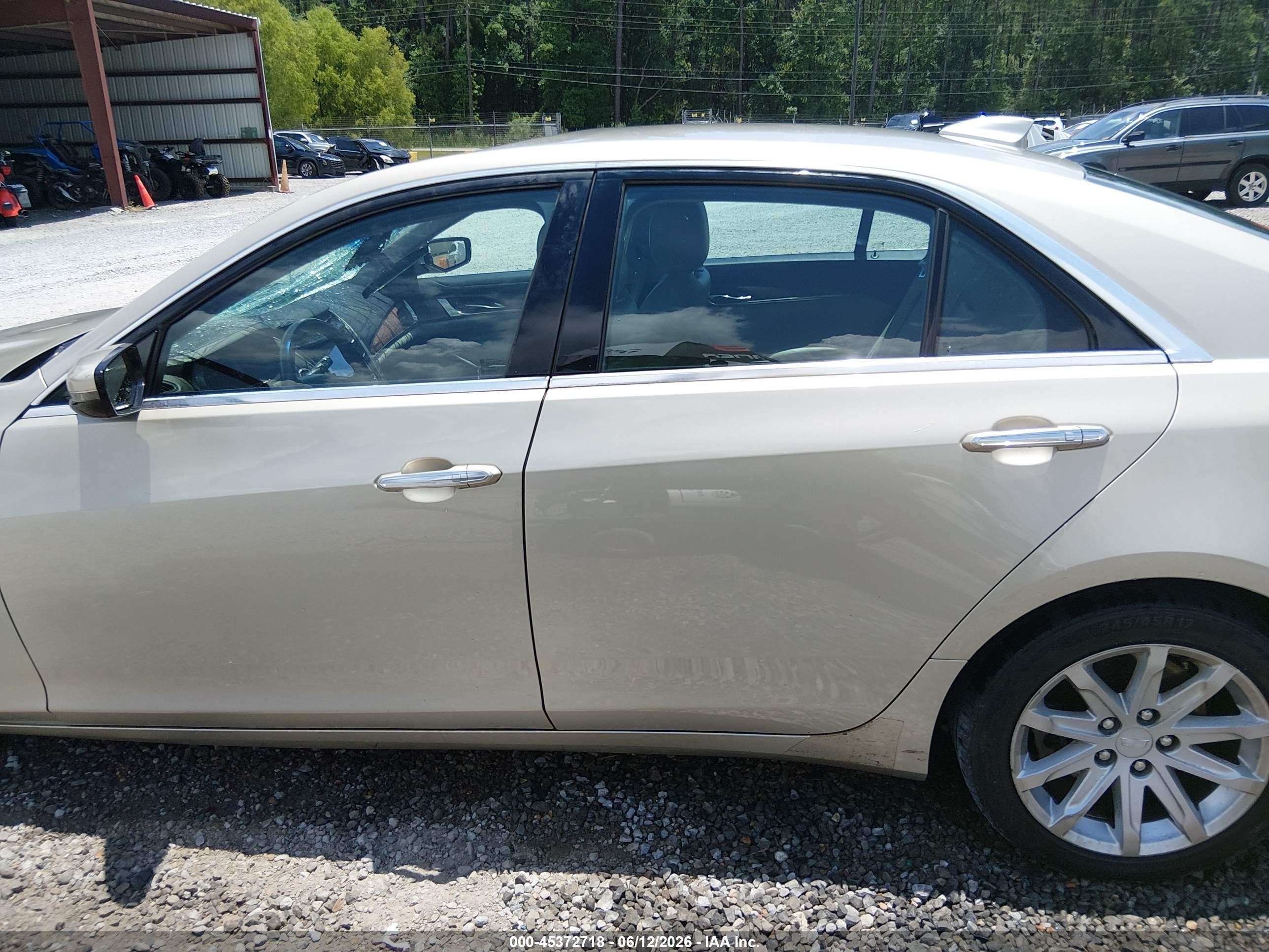 2015 Cadillac Cts Standard Beige vin: 1G6AP5SX2F0128095