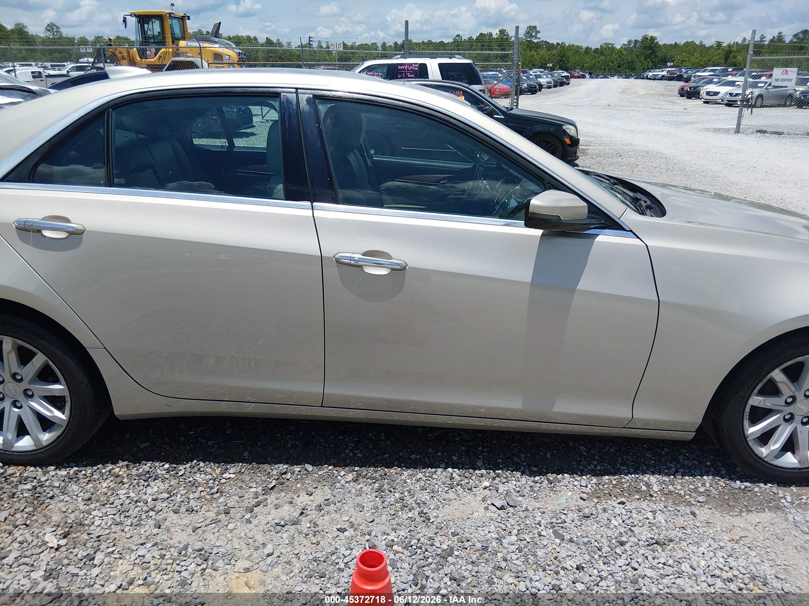 2015 Cadillac Cts Standard Beige vin: 1G6AP5SX2F0128095