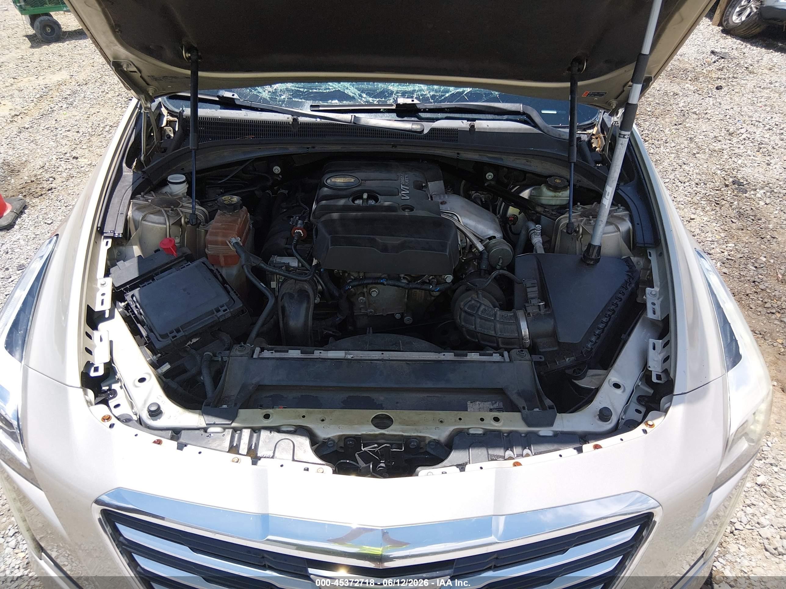 2015 Cadillac Cts Standard Beige vin: 1G6AP5SX2F0128095