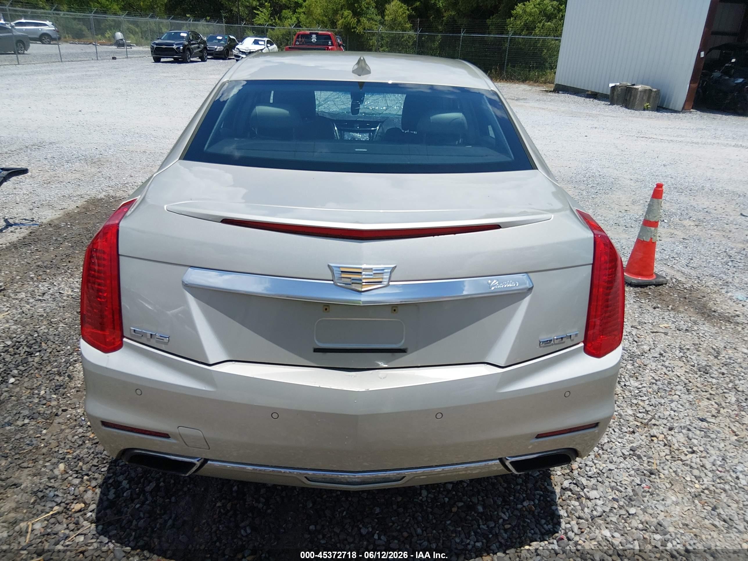 2015 Cadillac Cts Standard Beige vin: 1G6AP5SX2F0128095