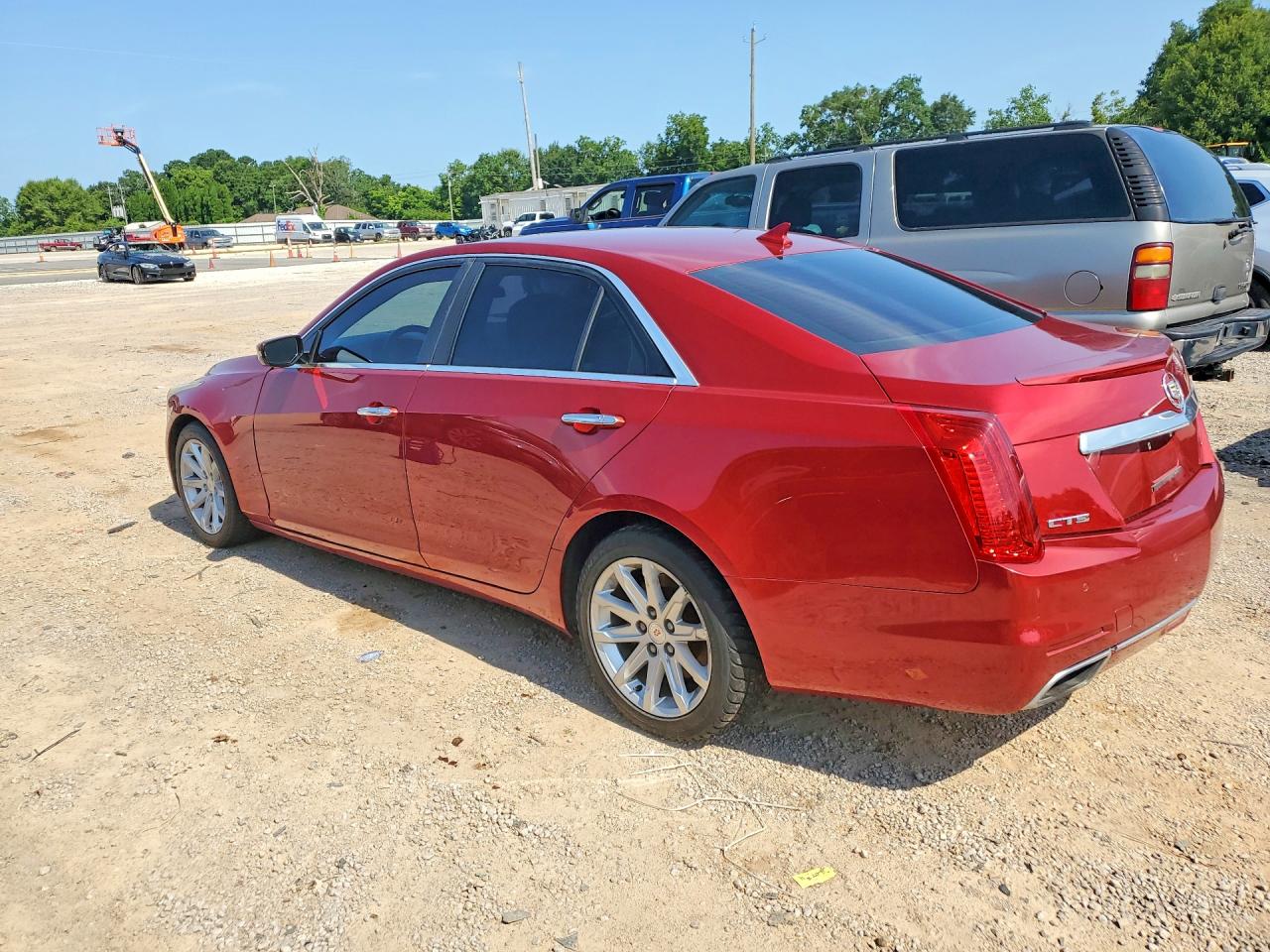 2014 Cadillac Cts Красный vin: 1G6AP5SX3E0177384