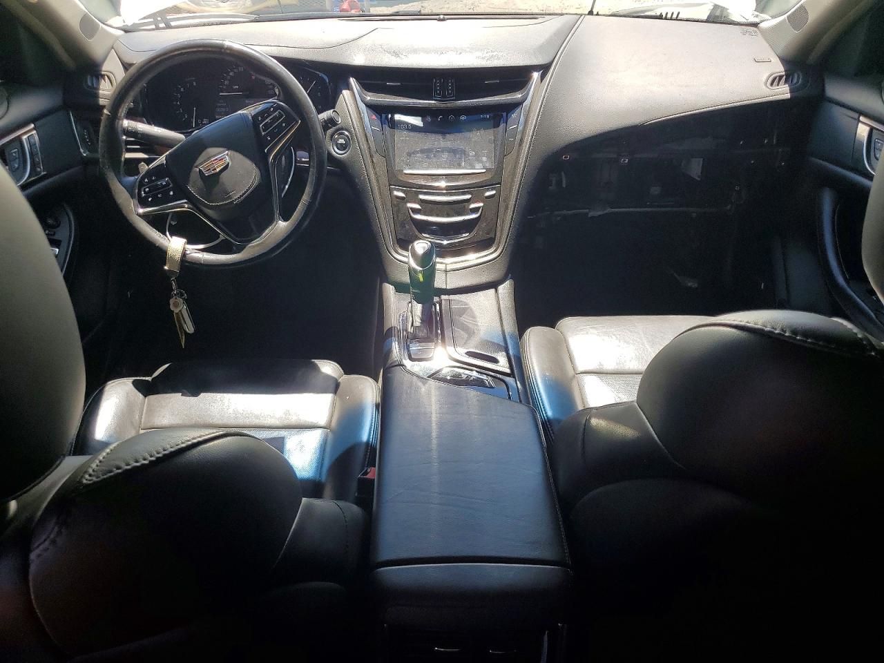 2015 Cadillac Cts White vin: 1G6AP5SX3F0112438