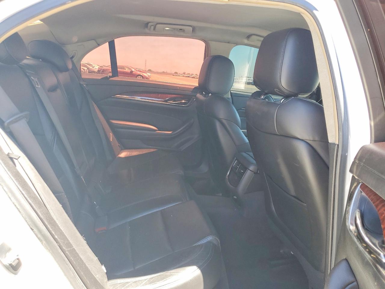 2015 Cadillac Cts White vin: 1G6AP5SX3F0112438
