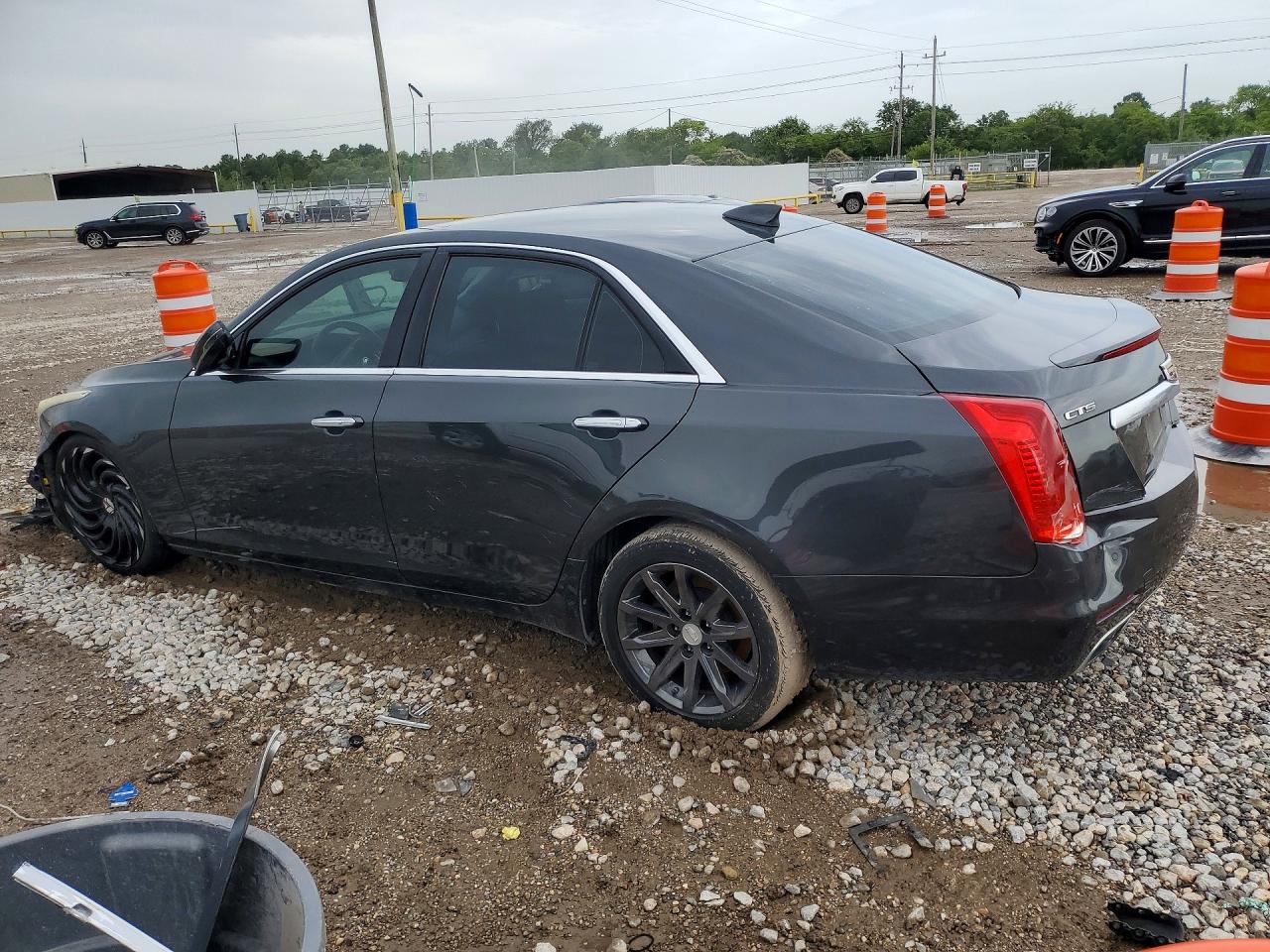 2016 Cadillac Cts Charcoal vin: 1G6AP5SX3G0108973