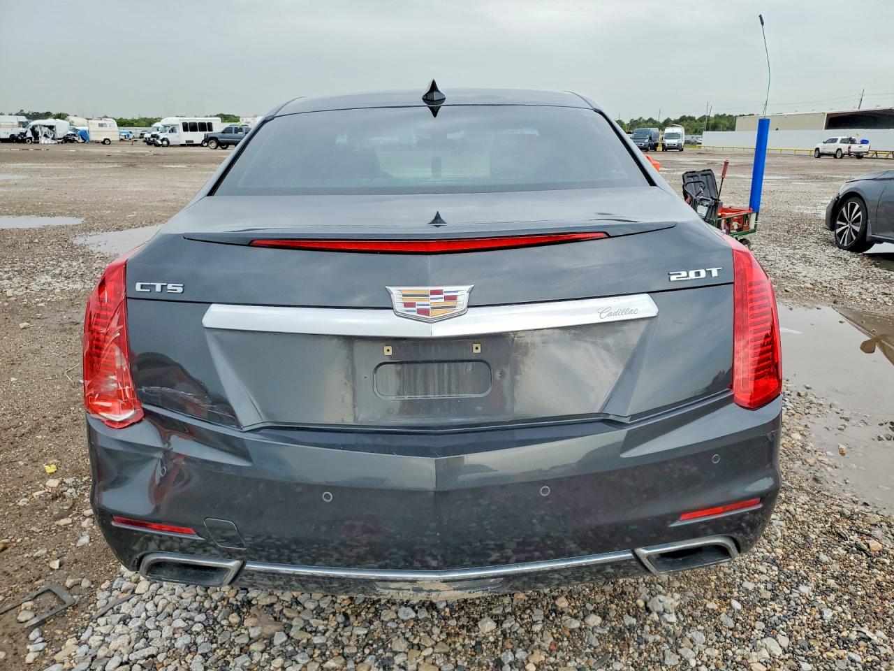 2016 Cadillac Cts Charcoal vin: 1G6AP5SX3G0108973