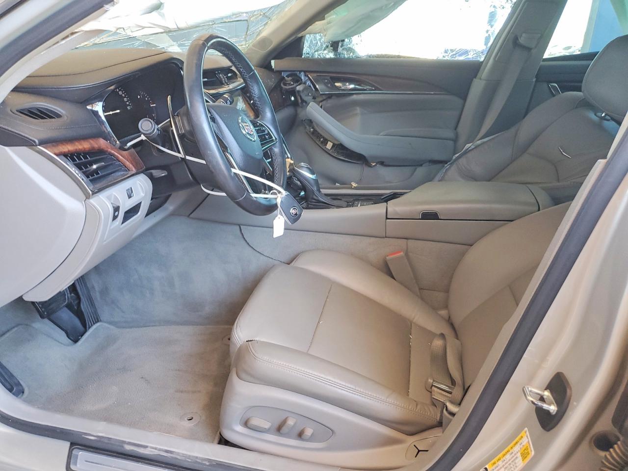 2014 Cadillac Cts Yellow vin: 1G6AP5SX5E0141129