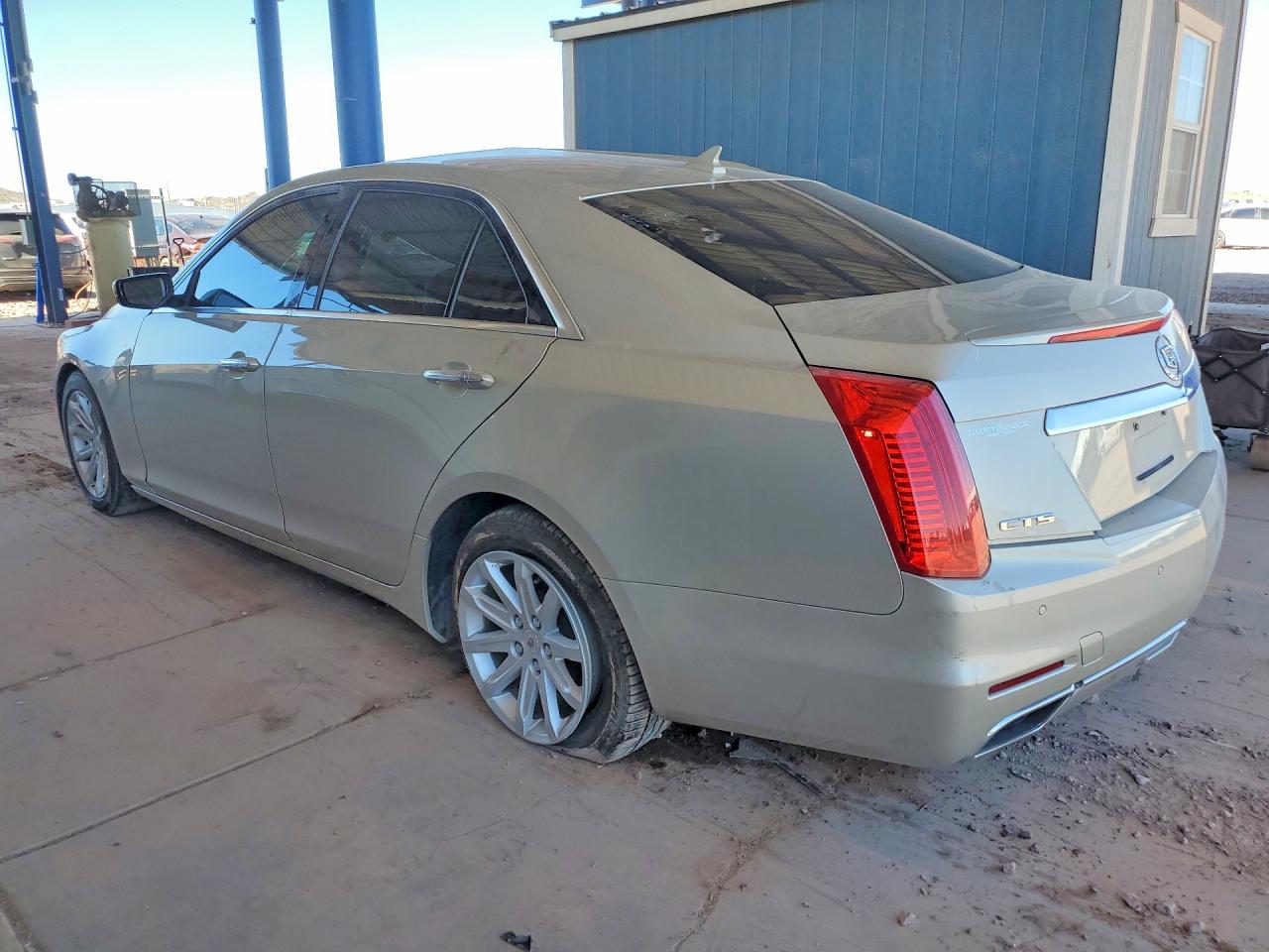 2014 Cadillac Cts Yellow vin: 1G6AP5SX5E0141129