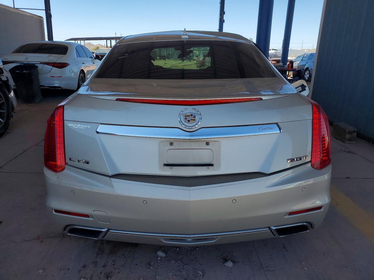 2014 Cadillac Cts Yellow vin: 1G6AP5SX5E0141129