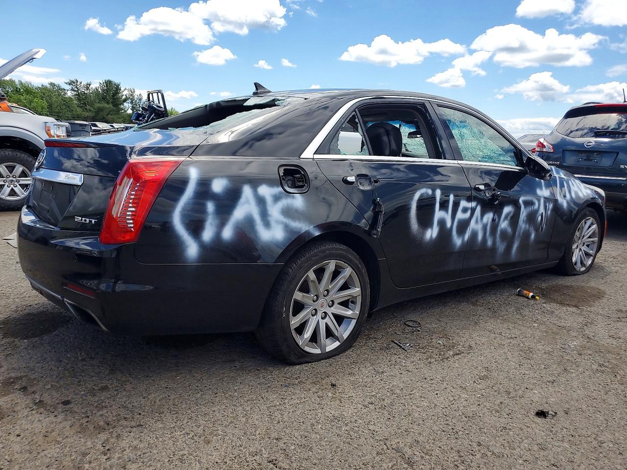 2014 Cadillac Cts Черный vin: 1G6AP5SX5E0192260