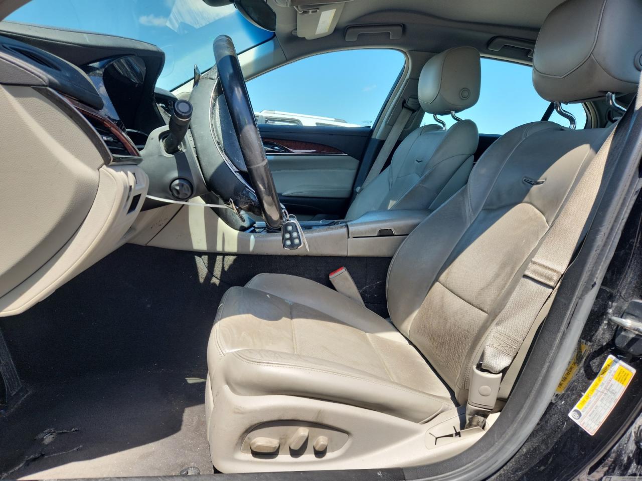 2015 Cadillac Cts Black vin: 1G6AP5SX6F0105032