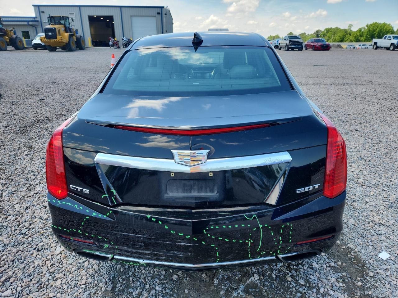 2015 Cadillac Cts Black vin: 1G6AP5SX6F0105032