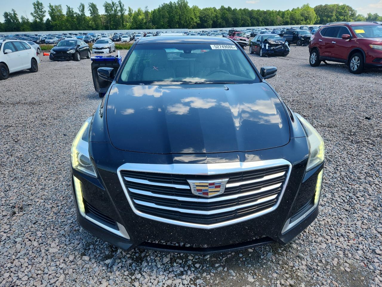 2015 Cadillac Cts Black vin: 1G6AP5SX6F0105032