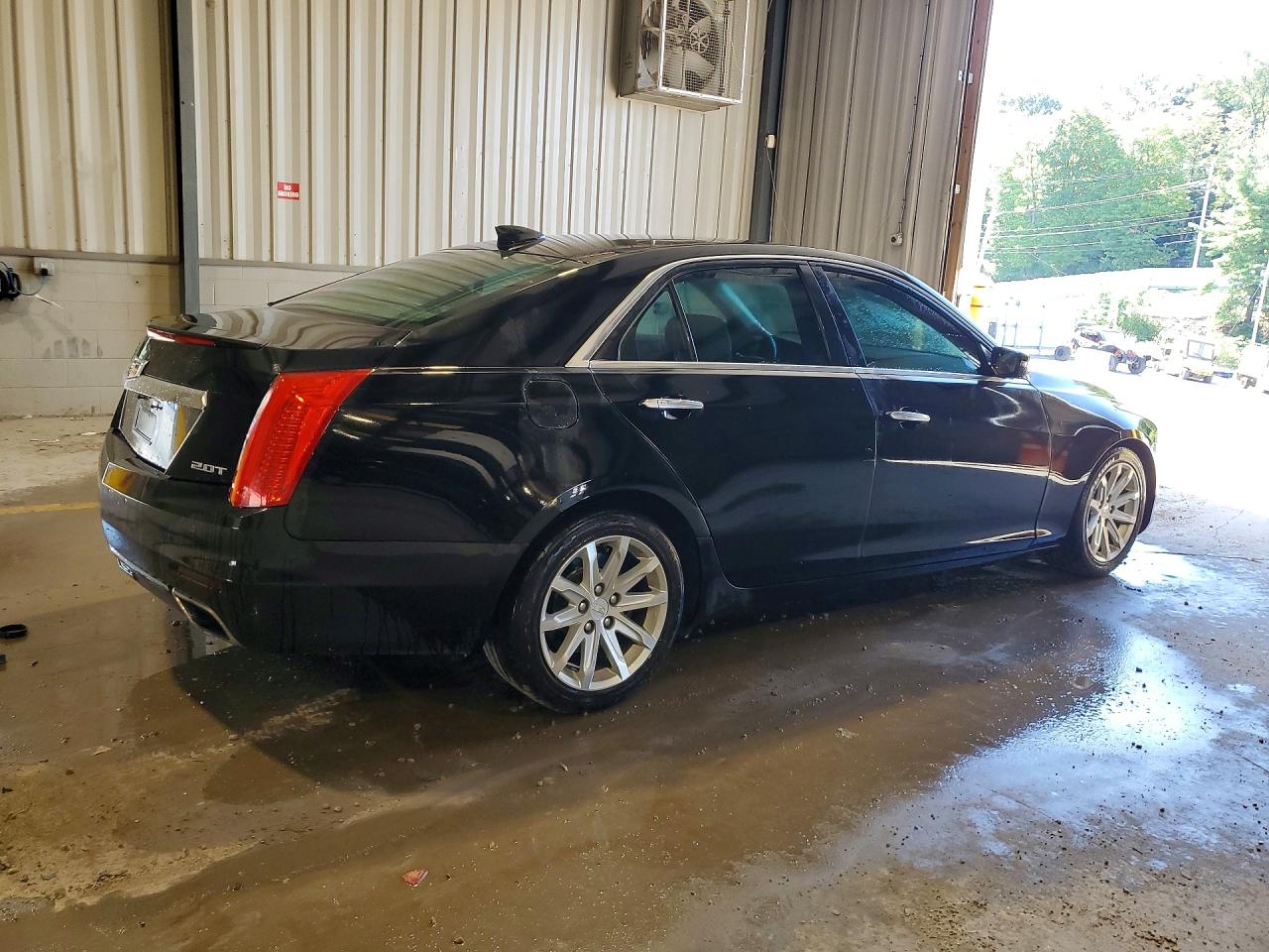 2015 Cadillac Cts Black vin: 1G6AP5SX6F0109243