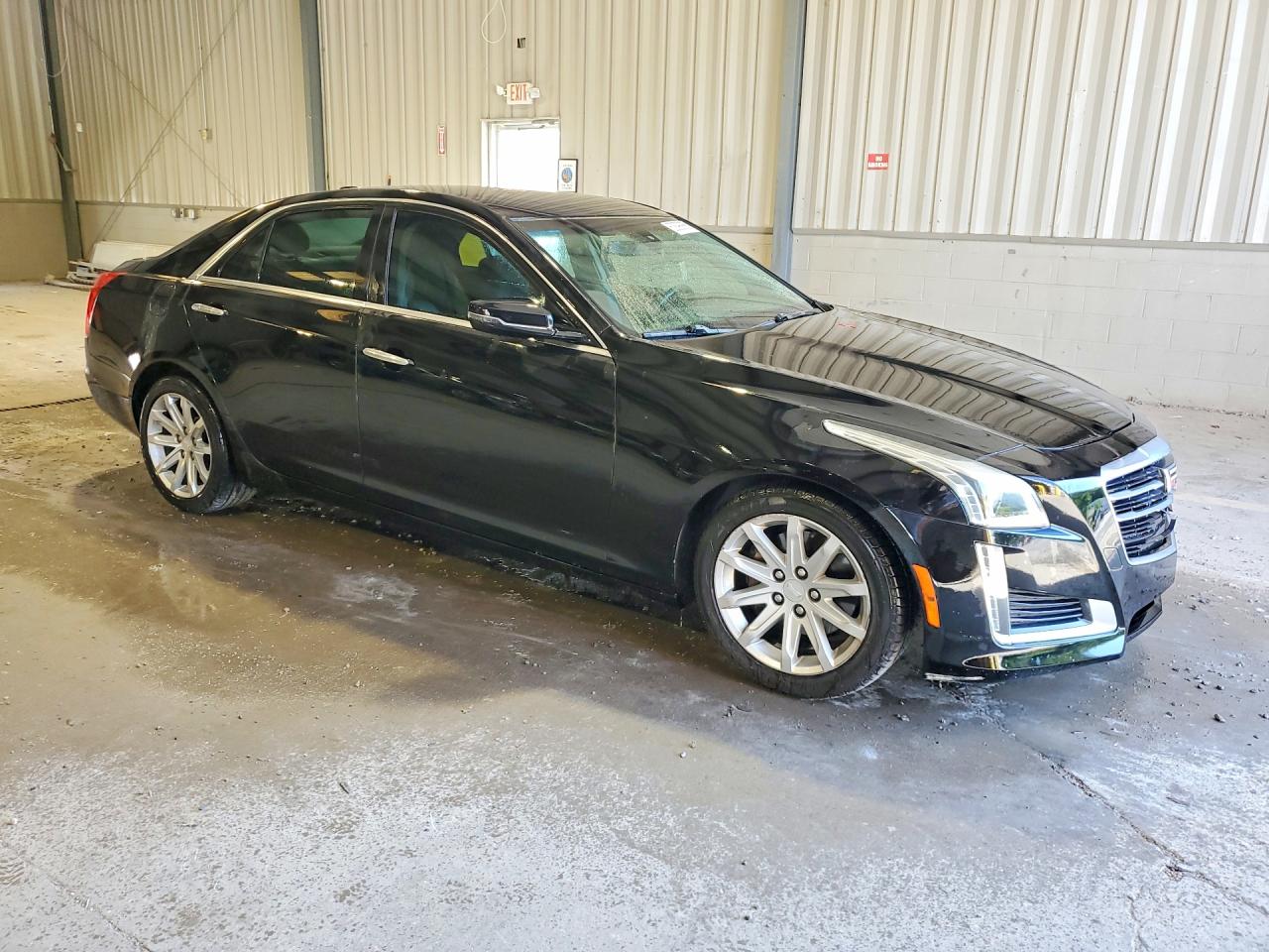 2015 Cadillac Cts Black vin: 1G6AP5SX6F0109243