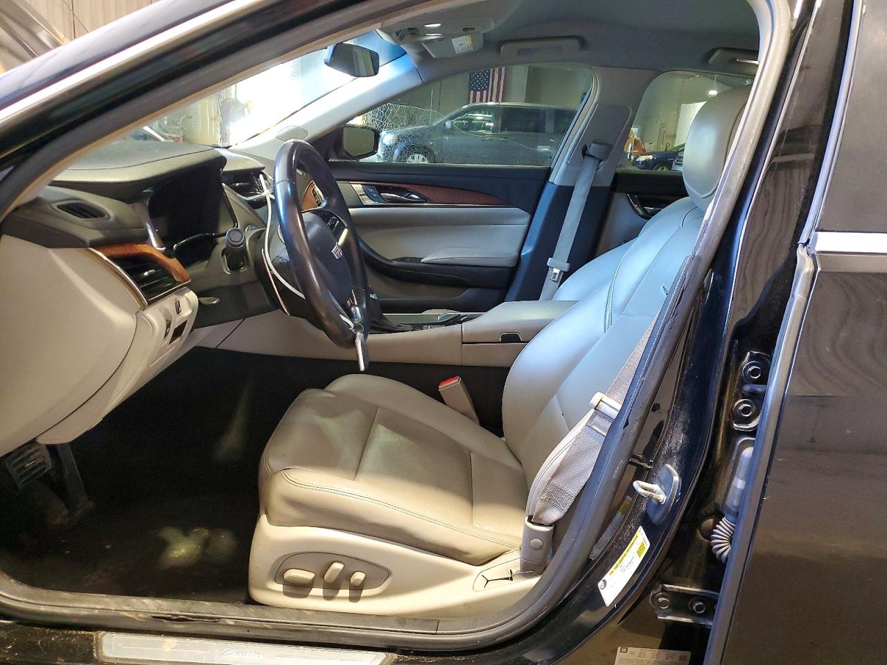 2015 Cadillac Cts Black vin: 1G6AP5SX6F0109243