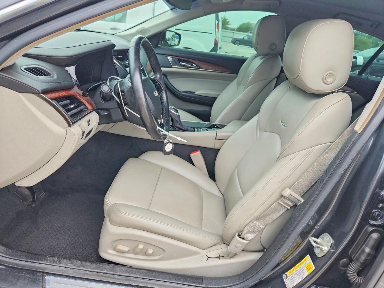 2015 Cadillac Cts Gray vin: 1G6AP5SX6F0111588