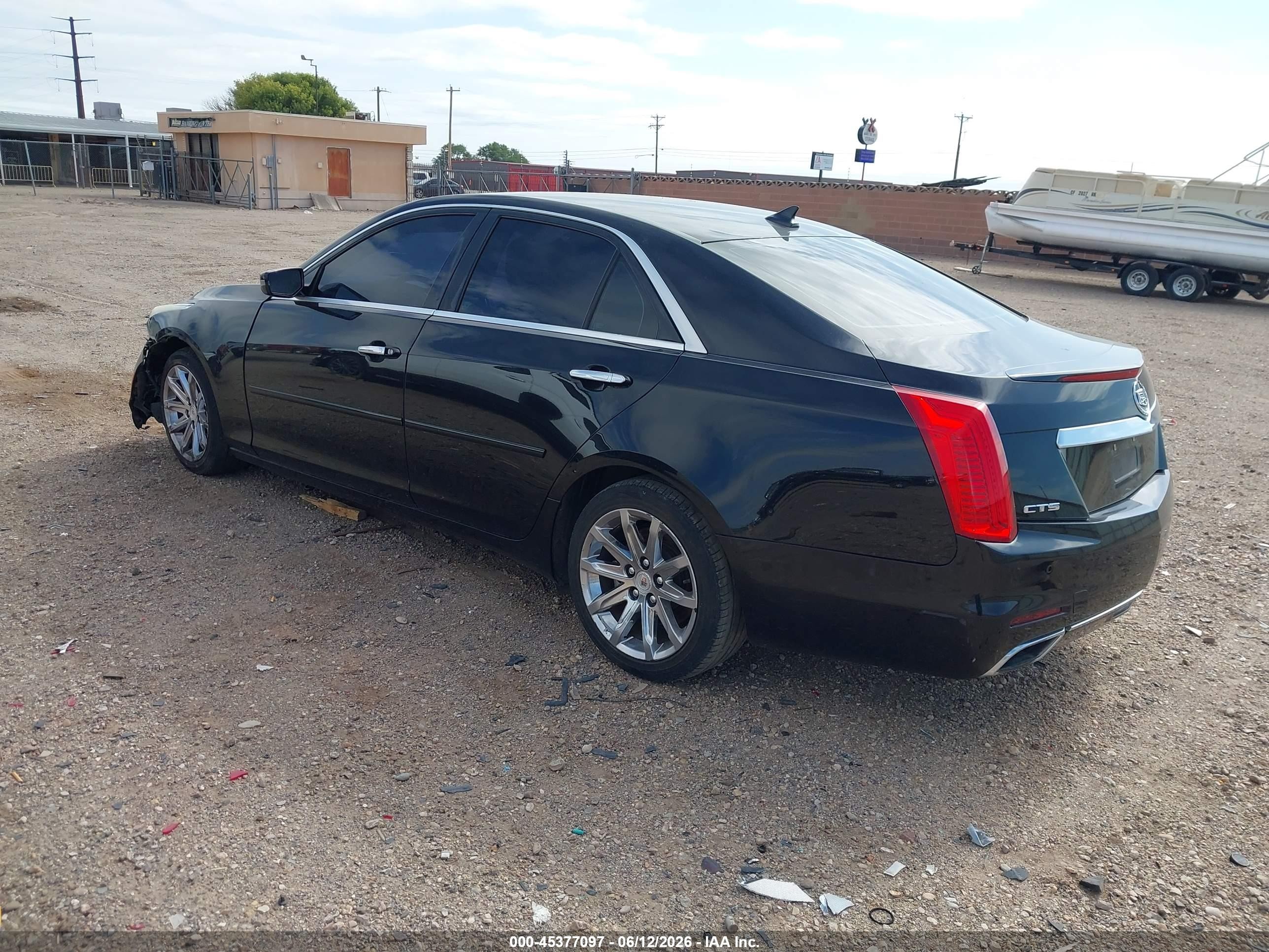 2014 Cadillac Cts Standard Black vin: 1G6AP5SX8E0120839
