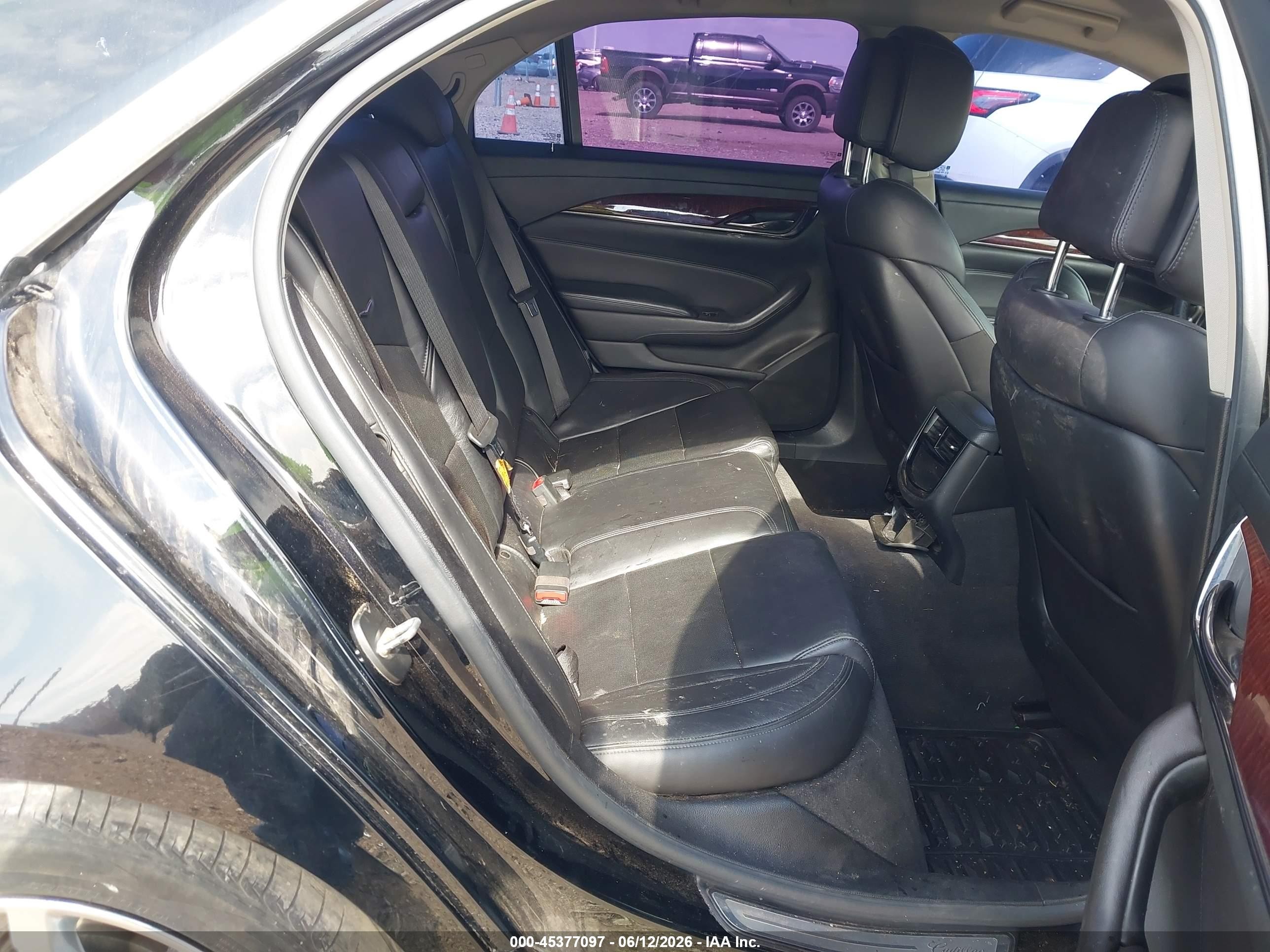 2014 Cadillac Cts Standard Black vin: 1G6AP5SX8E0120839