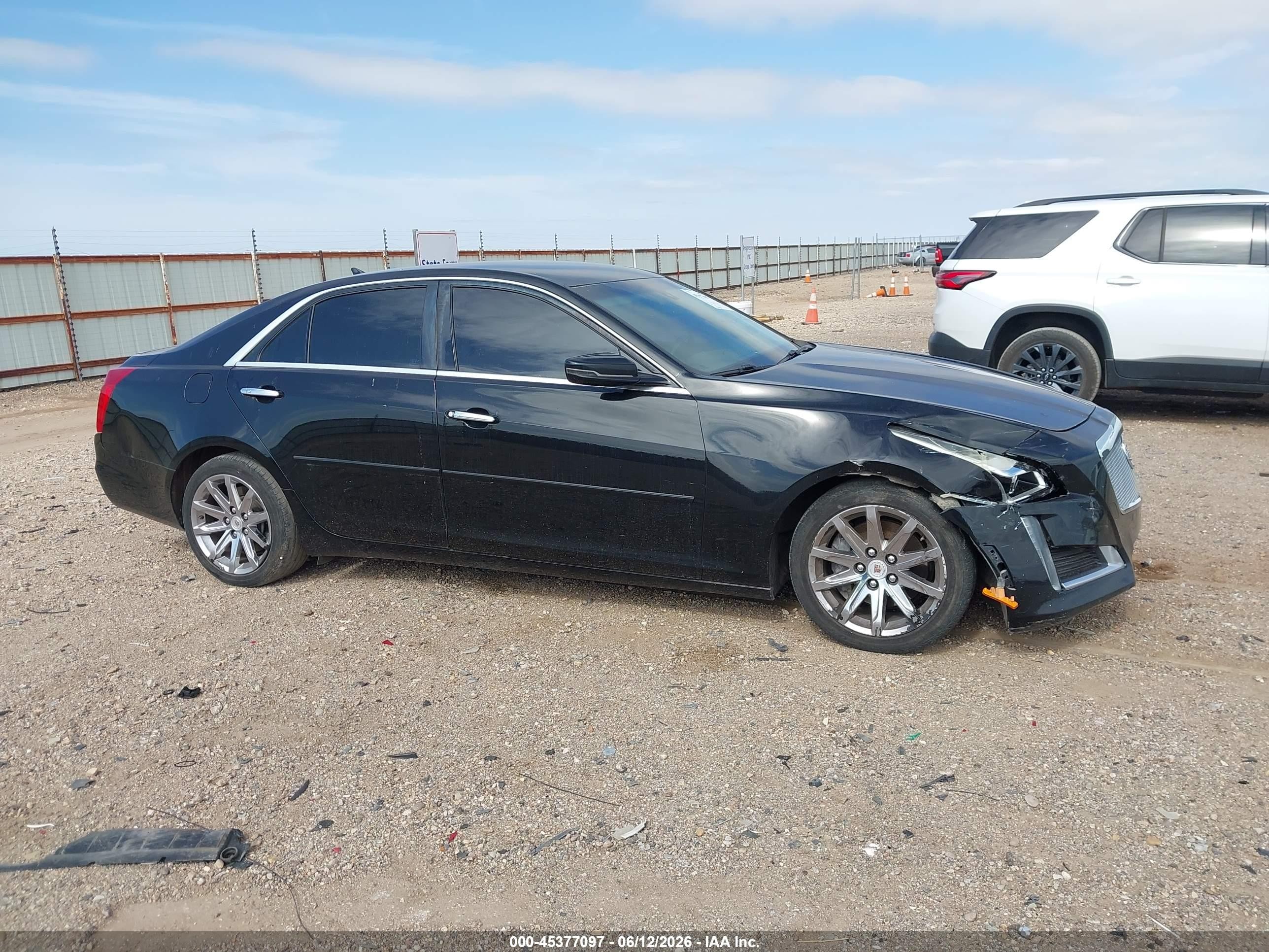 2014 Cadillac Cts Standard Black vin: 1G6AP5SX8E0120839