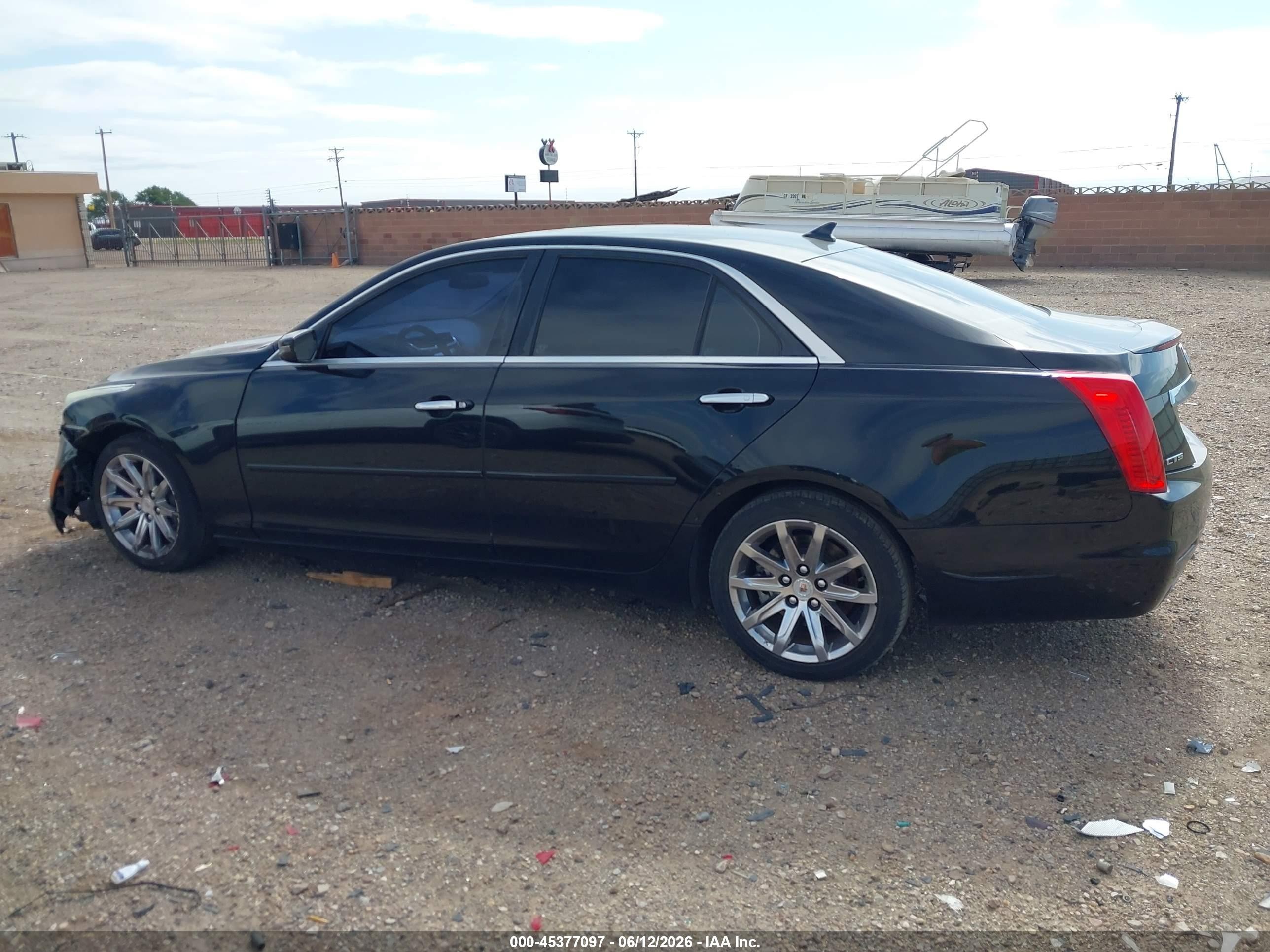 2014 Cadillac Cts Standard Black vin: 1G6AP5SX8E0120839