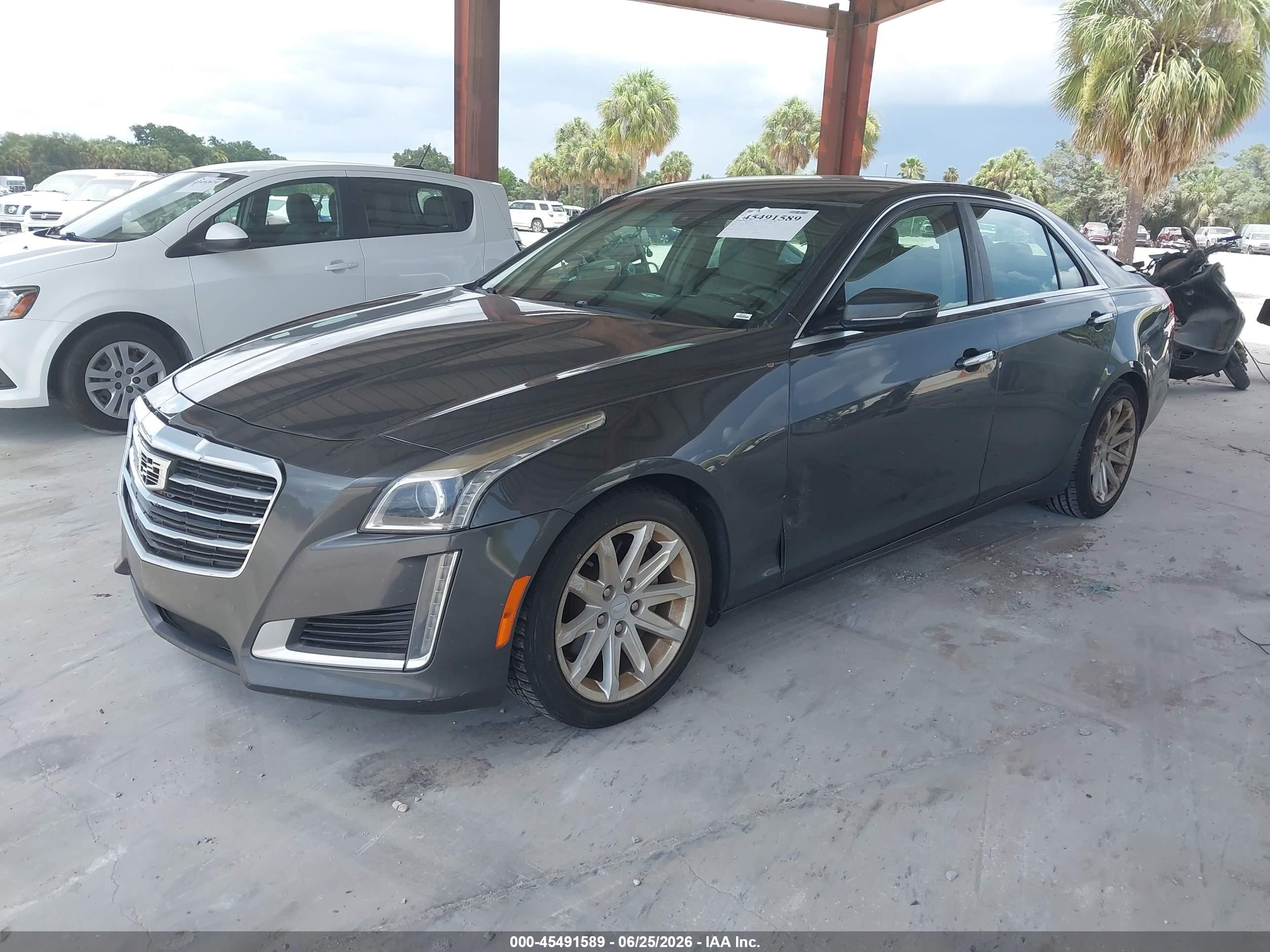 2015 Cadillac Cts Standard Gray vin: 1G6AP5SX8F0114346
