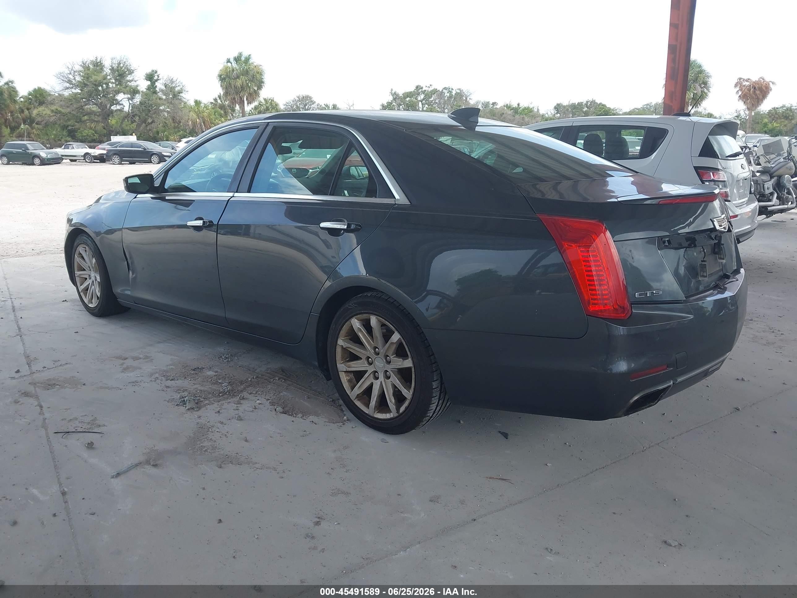 2015 Cadillac Cts Standard Gray vin: 1G6AP5SX8F0114346