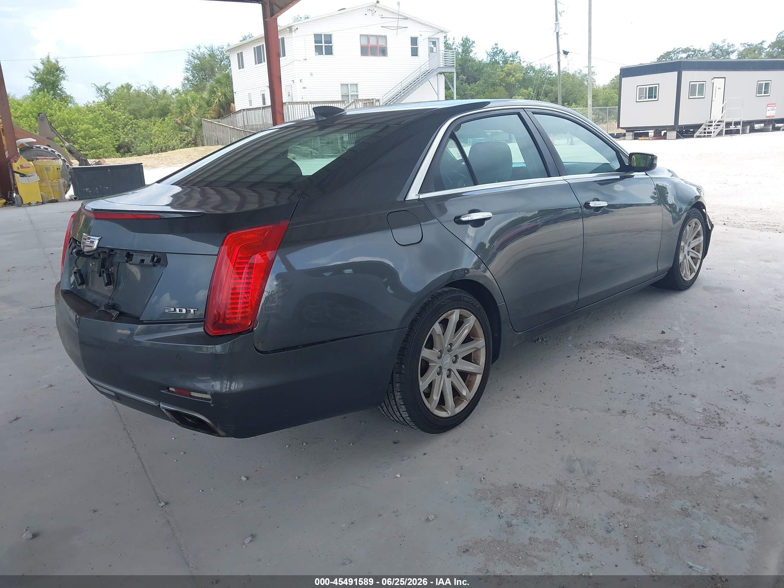 2015 Cadillac Cts Standard Gray vin: 1G6AP5SX8F0114346