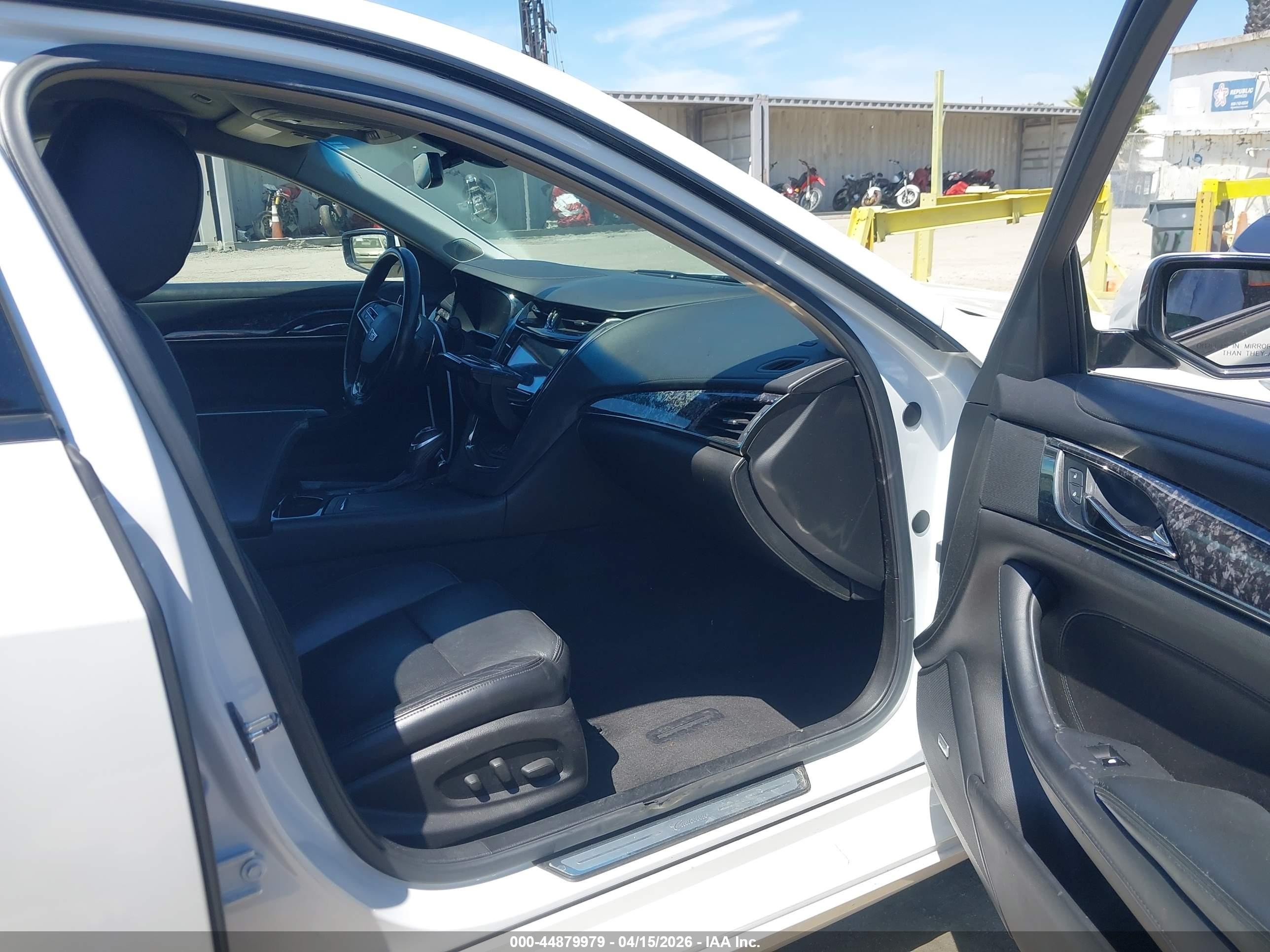 2015 Cadillac Cts Standard White vin: 1G6AP5SX8F0117974