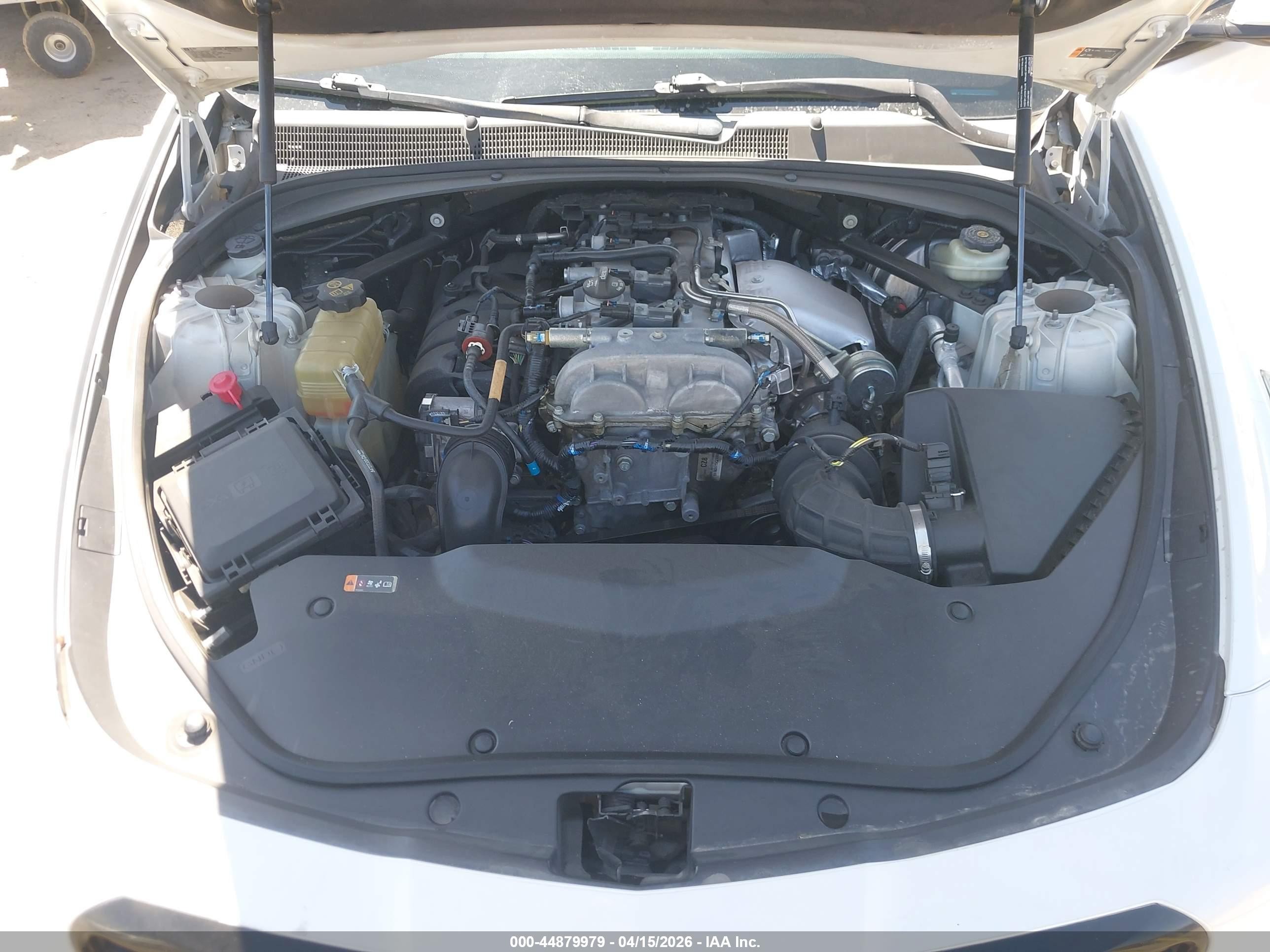 2015 Cadillac Cts Standard White vin: 1G6AP5SX8F0117974