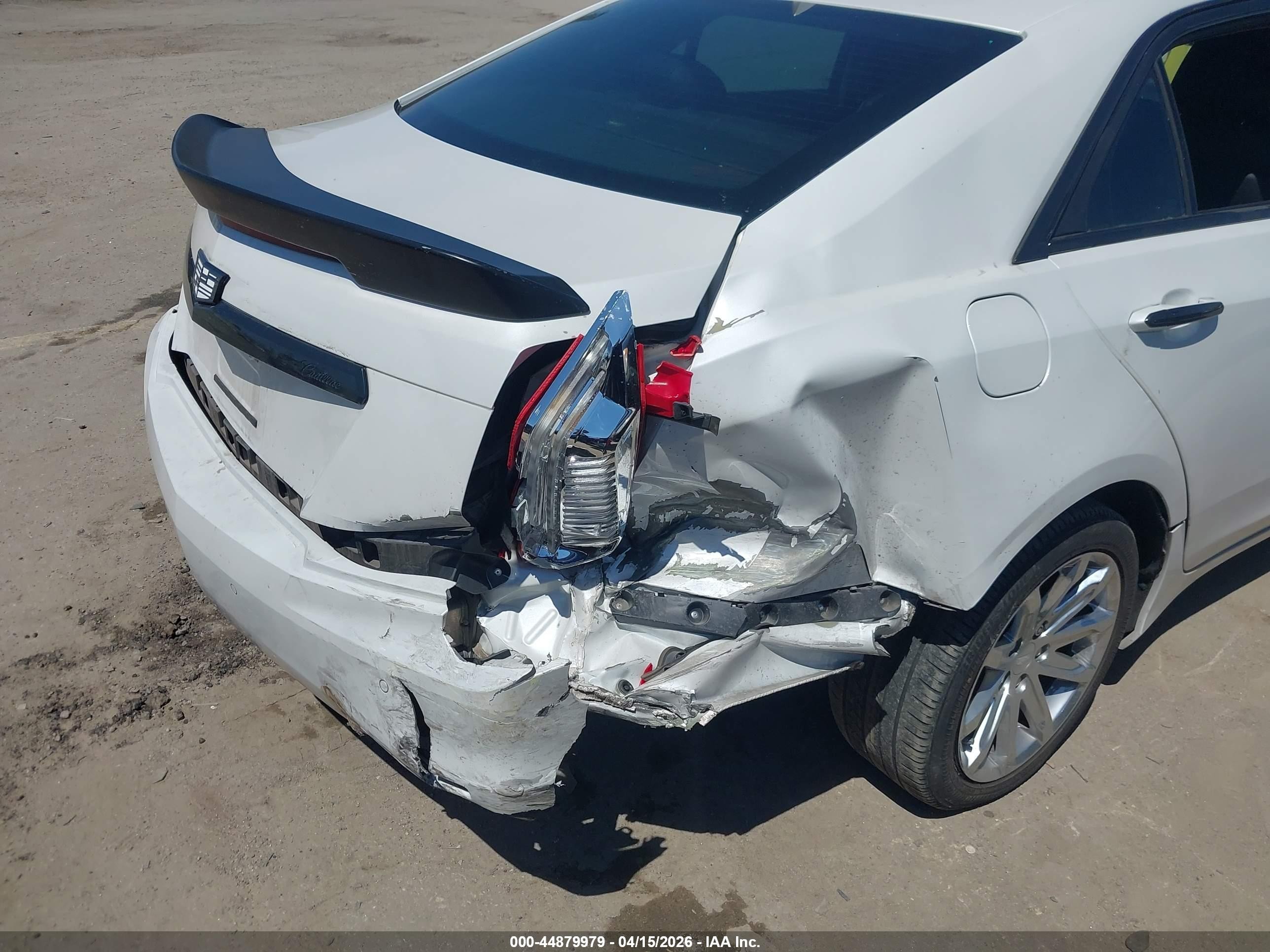 2015 Cadillac Cts Standard White vin: 1G6AP5SX8F0117974