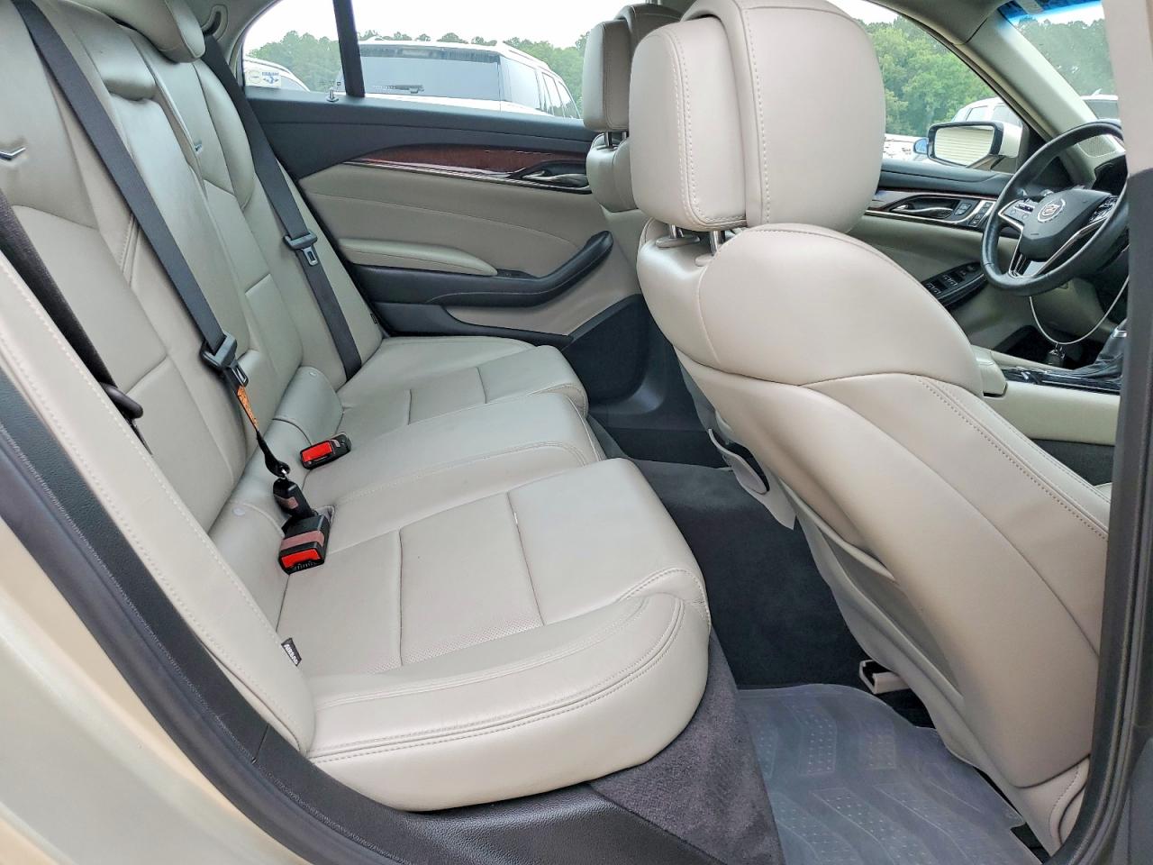 2014 Cadillac Cts Beige vin: 1G6AP5SX9E0156913