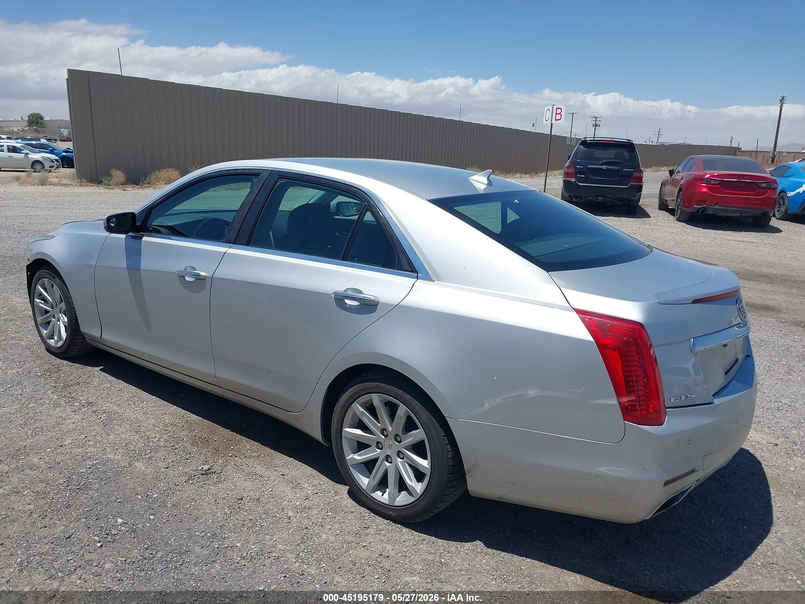 2014 Cadillac Cts Standard Silver vin: 1G6AP5SX9E0178619
