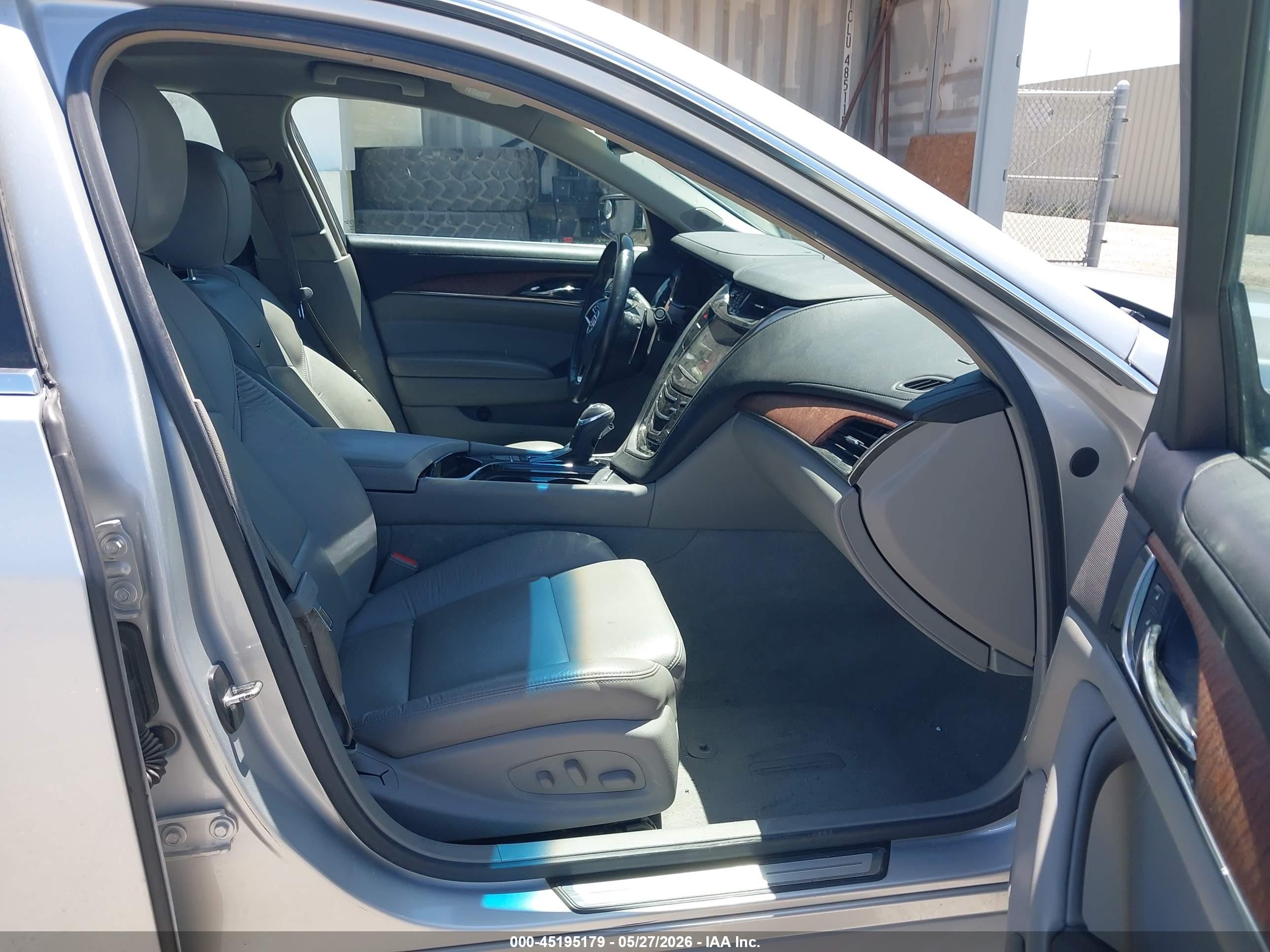 2014 Cadillac Cts Standard Silver vin: 1G6AP5SX9E0178619