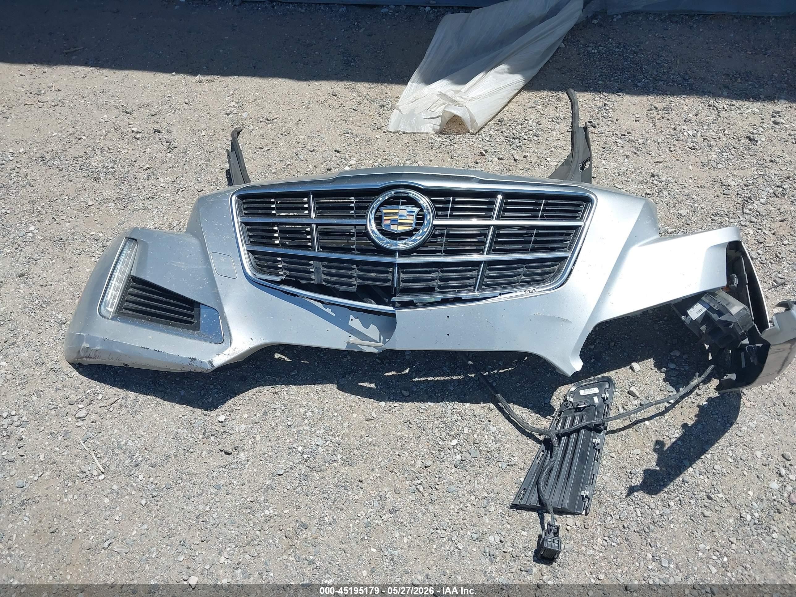 2014 Cadillac Cts Standard Silver vin: 1G6AP5SX9E0178619
