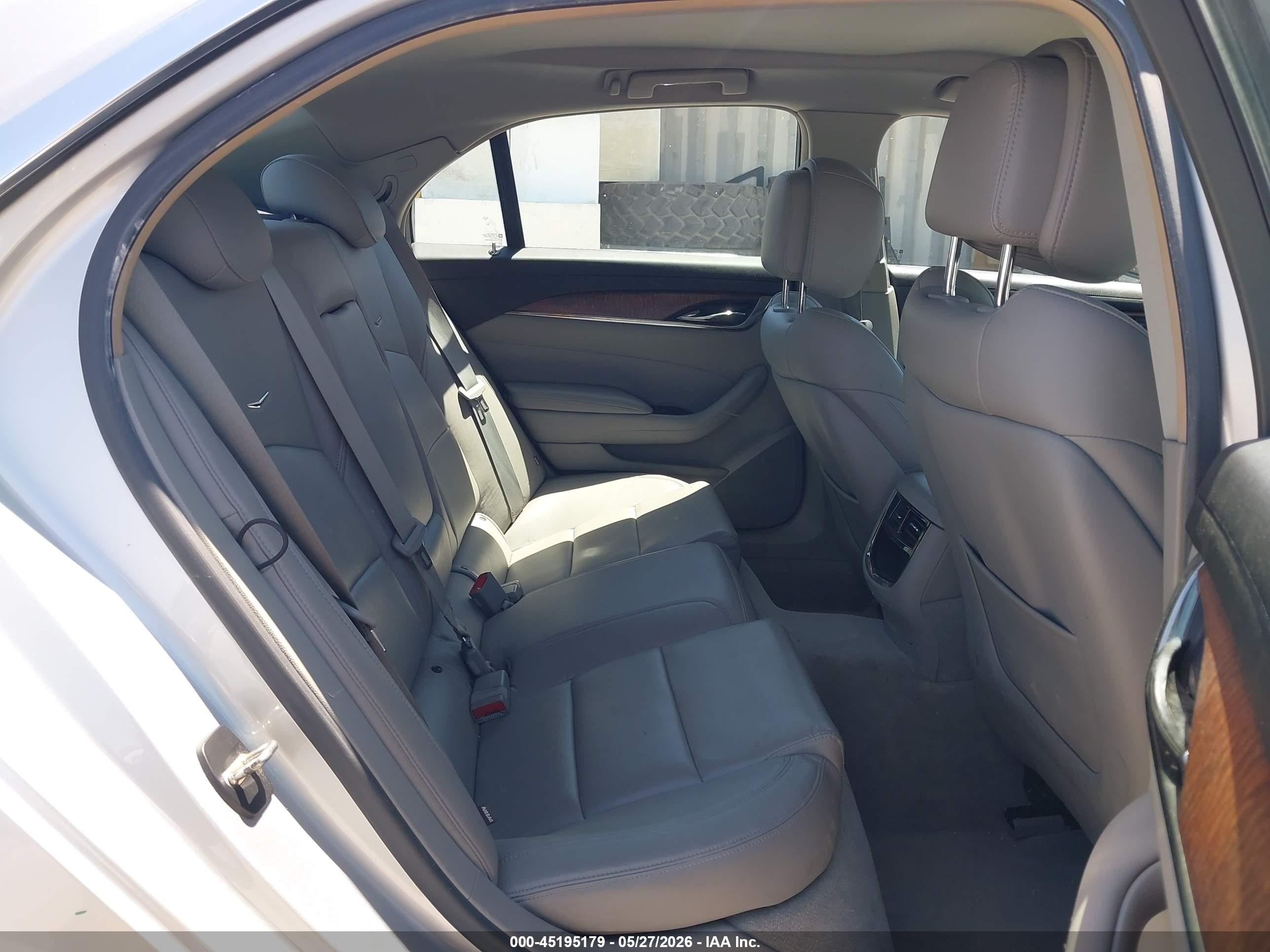 2014 Cadillac Cts Standard Silver vin: 1G6AP5SX9E0178619