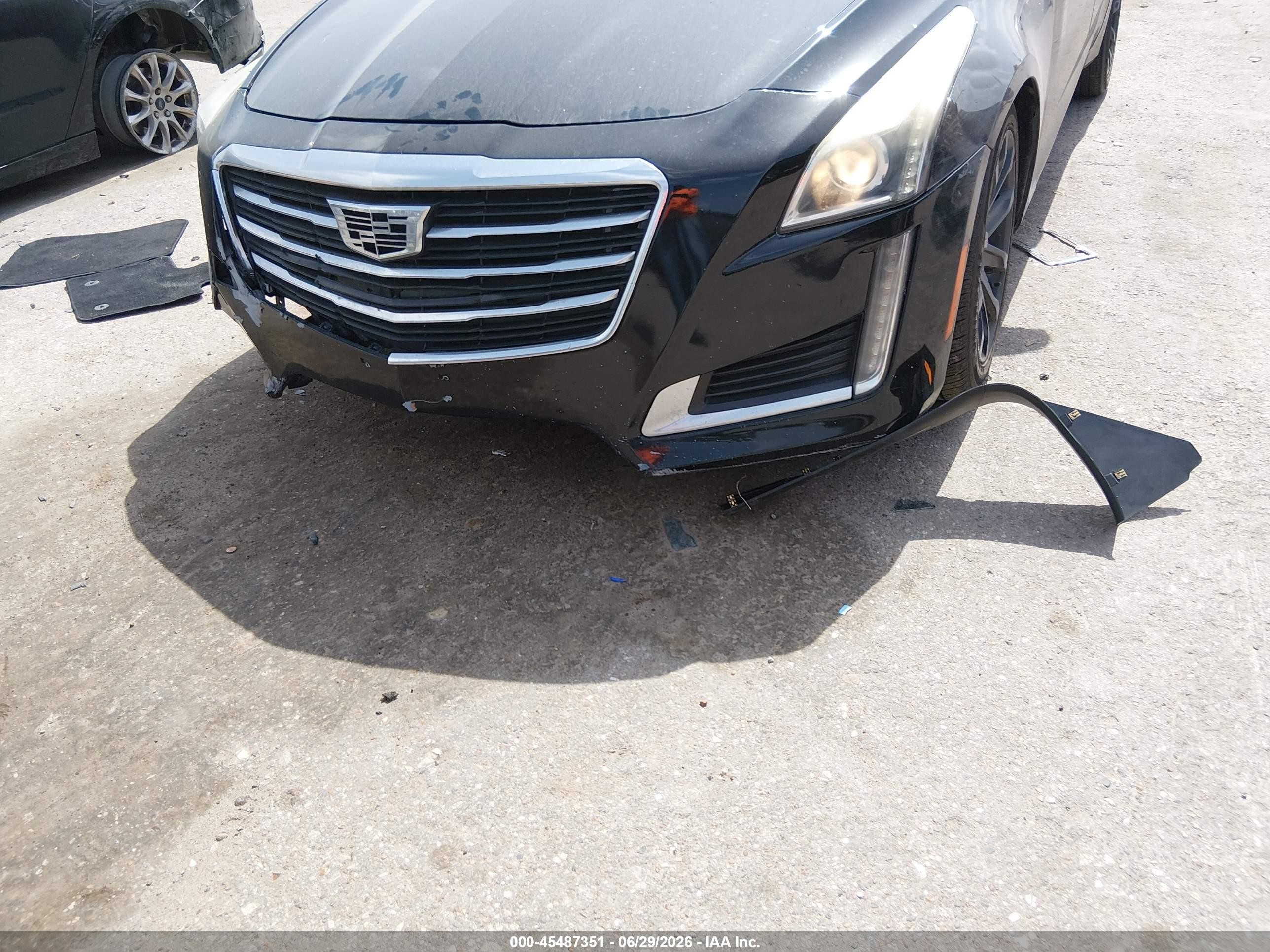 2015 Cadillac Cts Standard Black vin: 1G6AP5SX9F0140664