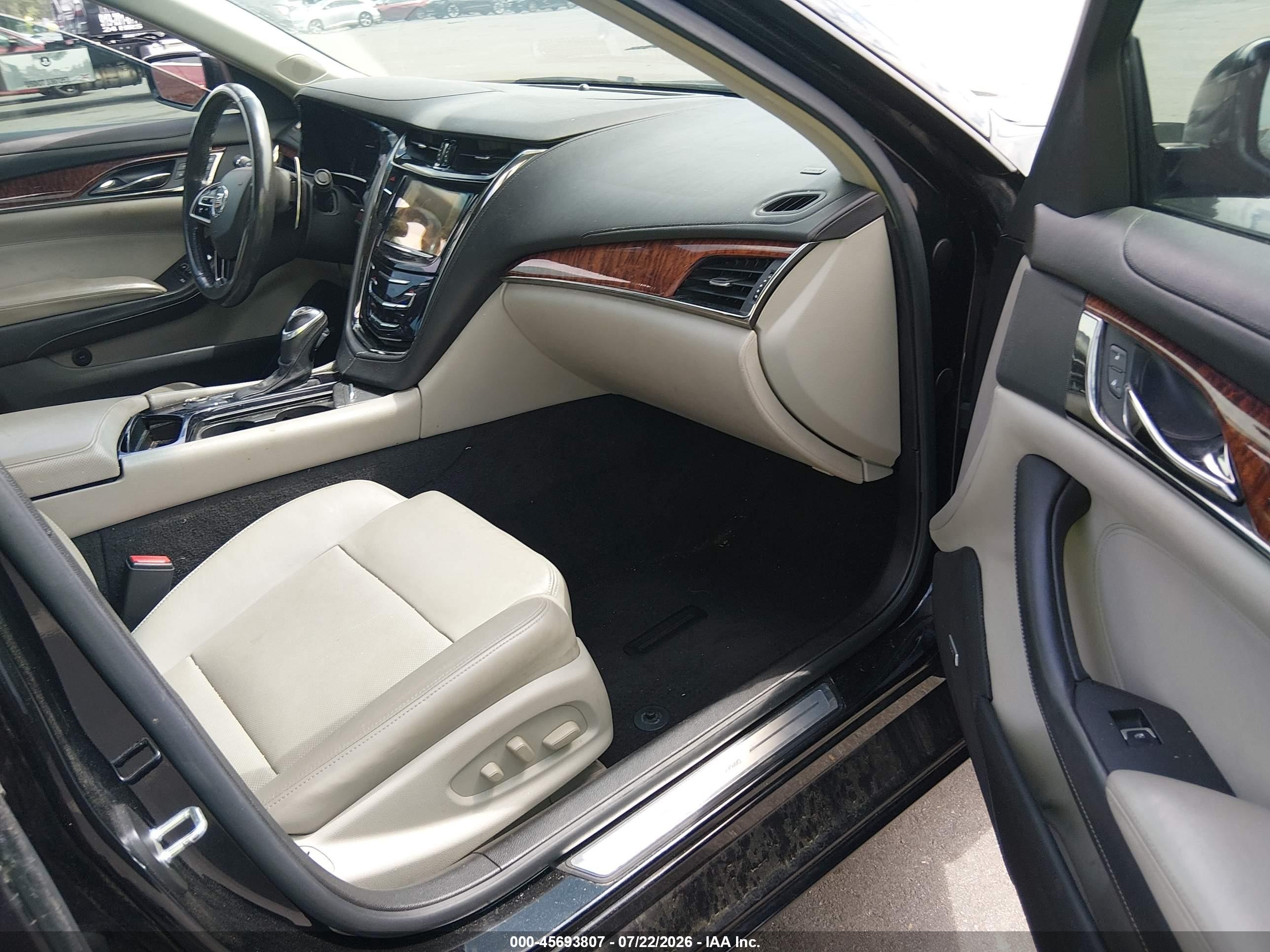 2014 Cadillac Cts Standard Black vin: 1G6AP5SXXE0123290