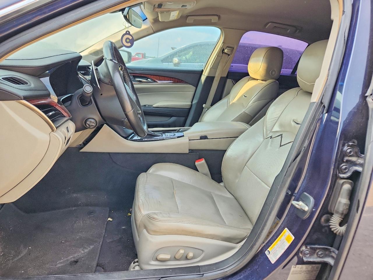 2015 Cadillac Cts Blue vin: 1G6AP5SXXF0119709