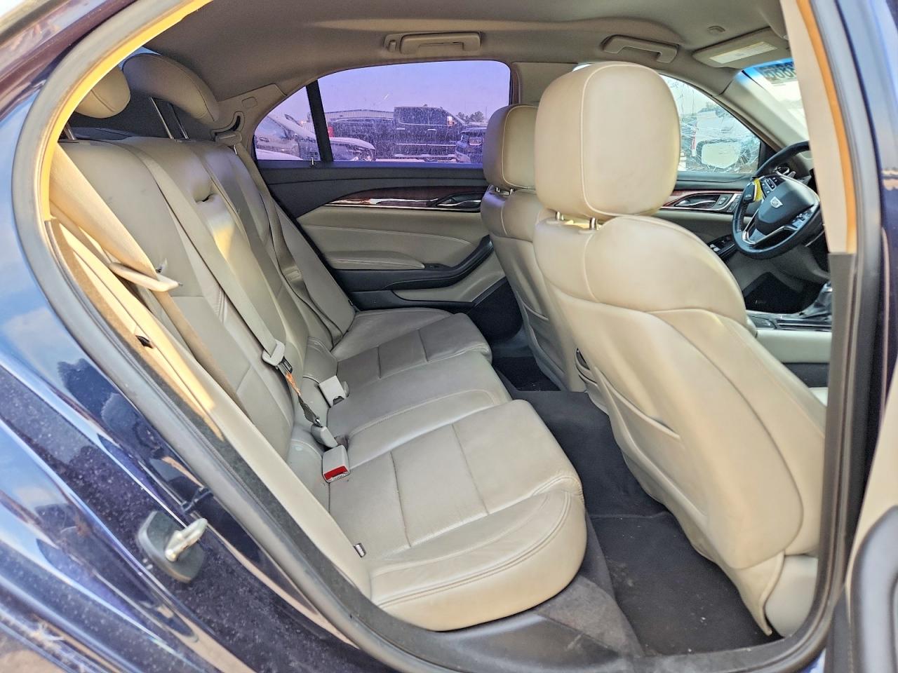 2015 Cadillac Cts Blue vin: 1G6AP5SXXF0119709