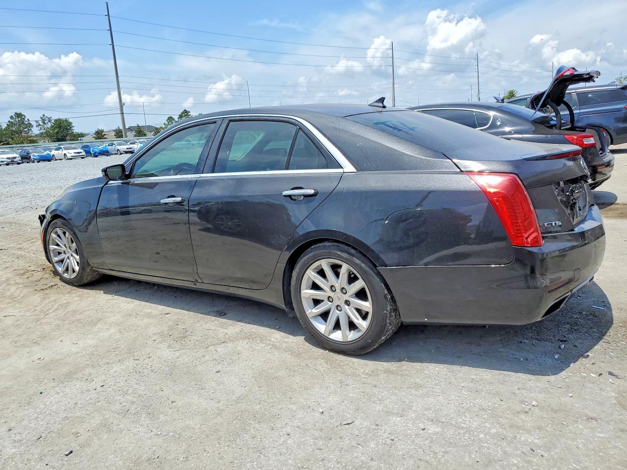 2014 Cadillac Cts Luxury Collection Charcoal vin: 1G6AR5S30E0132054