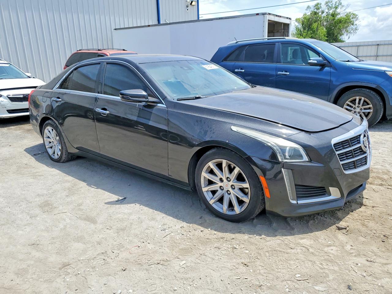 2014 Cadillac Cts Luxury Collection Charcoal vin: 1G6AR5S30E0132054