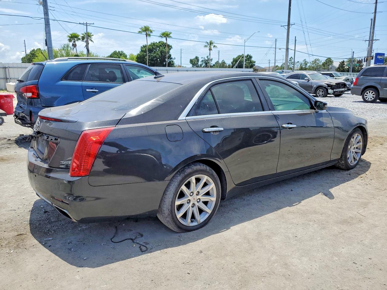 2014 Cadillac Cts Luxury Collection Charcoal vin: 1G6AR5S30E0132054