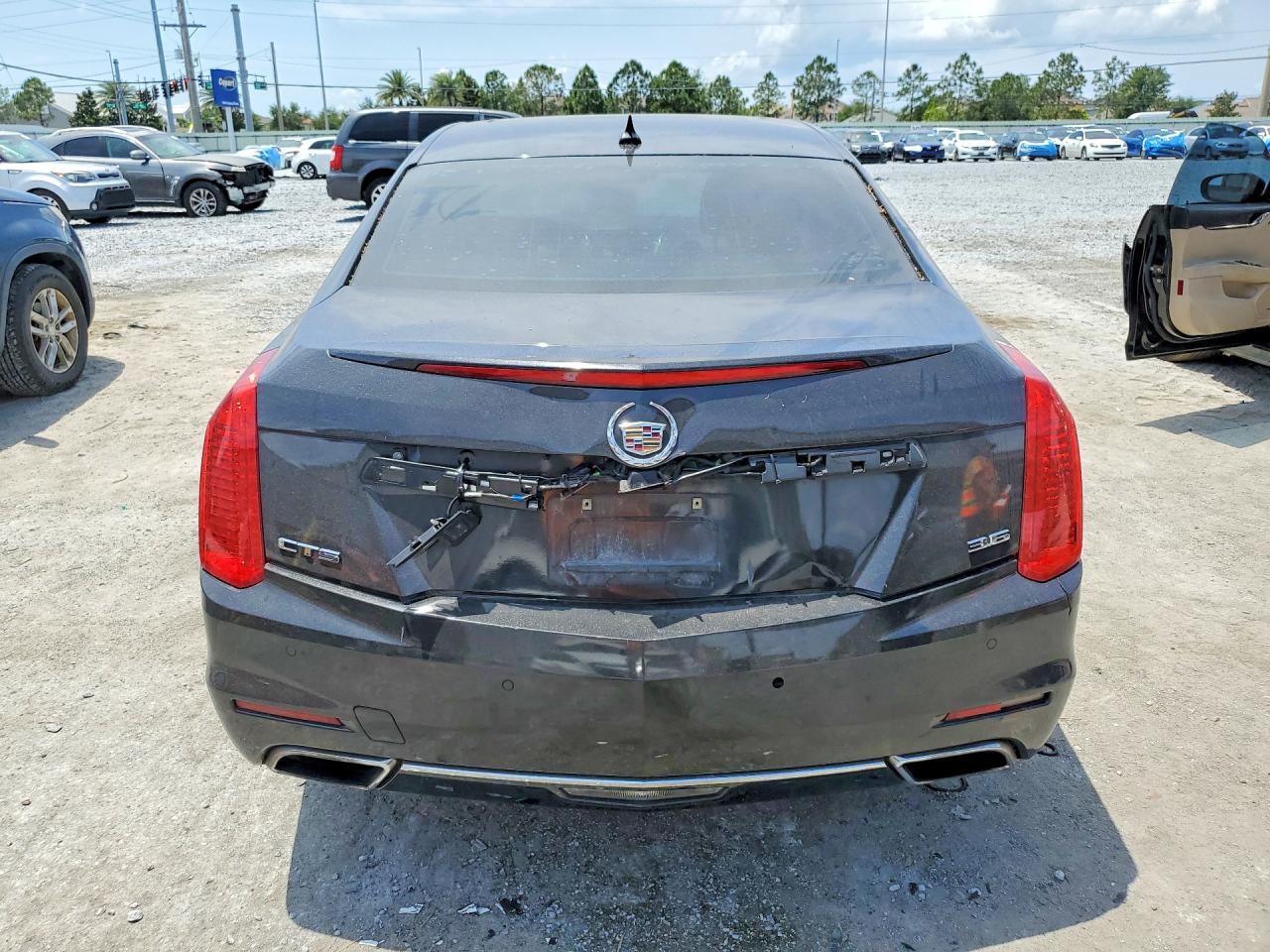 2014 Cadillac Cts Luxury Collection Charcoal vin: 1G6AR5S30E0132054
